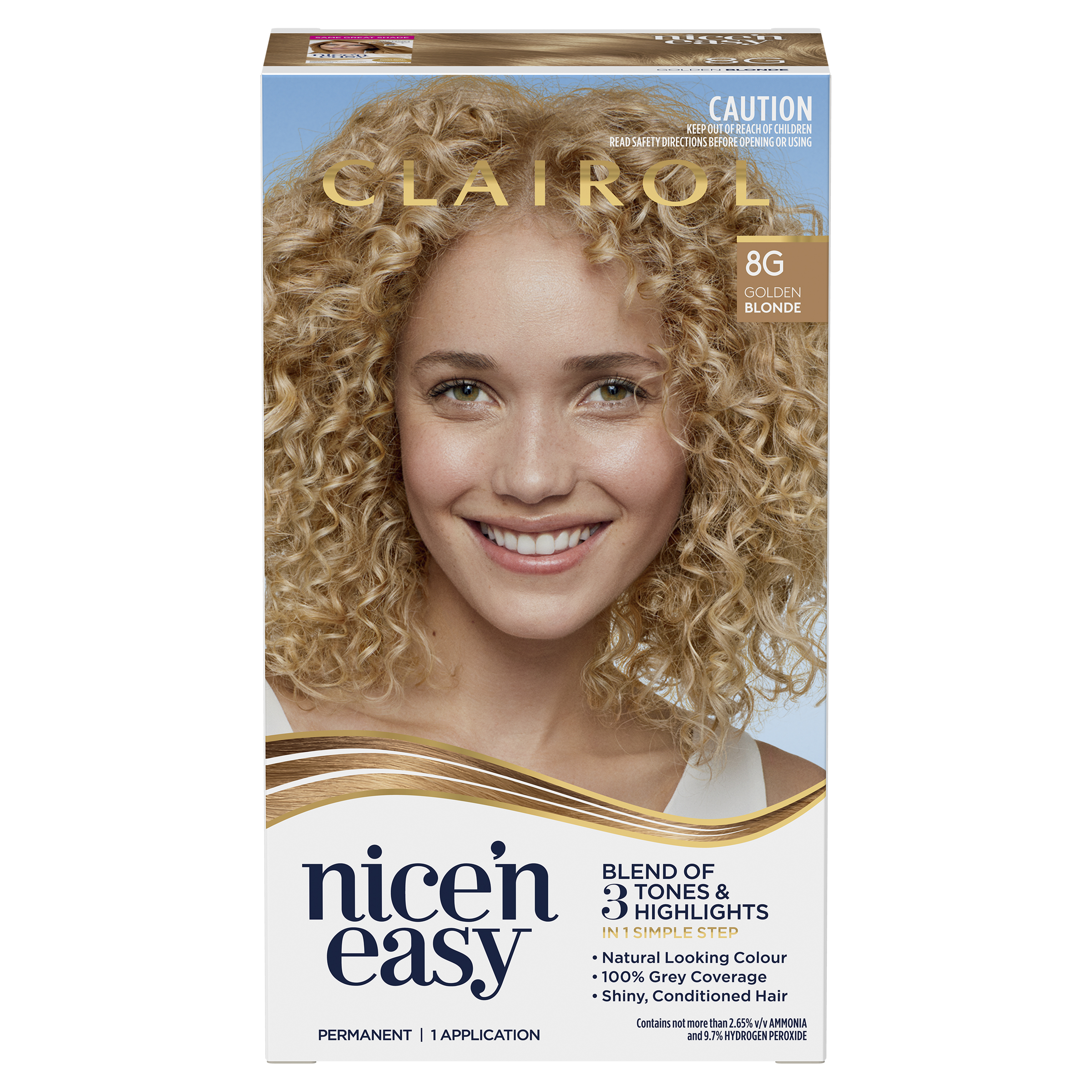 CLAIROL NICE N EASY 8G GOLDEN BLONDE - Image 2