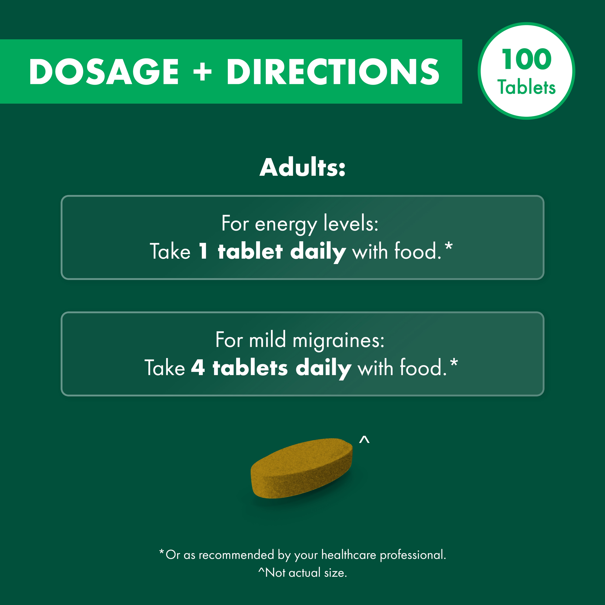 NATURES OWN VITAMIN B2 100MG 100 TABLETS - Image 8