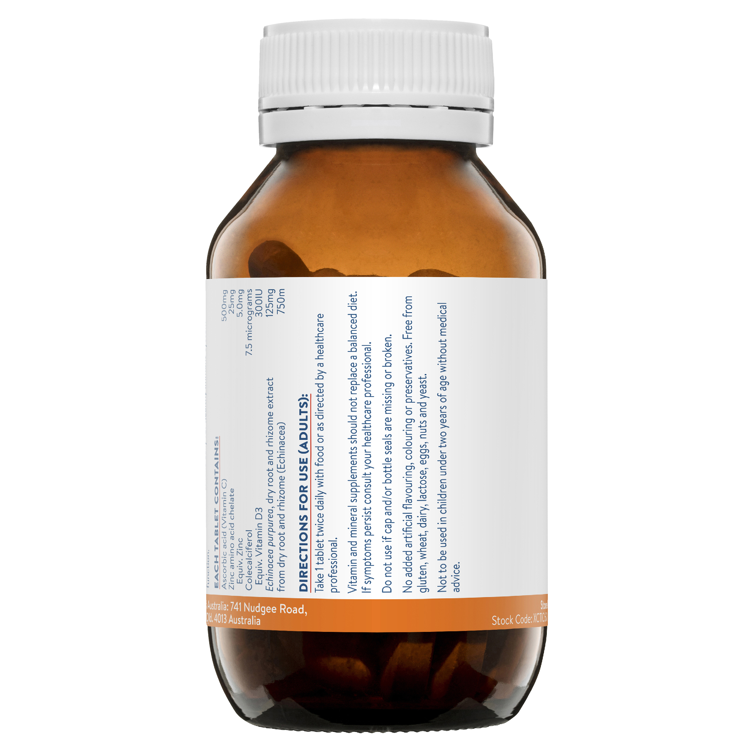 ETHICAL NUTRIENTS EXTRA C IMMUNE COMPLEX 60 CAPSULES - Image 2