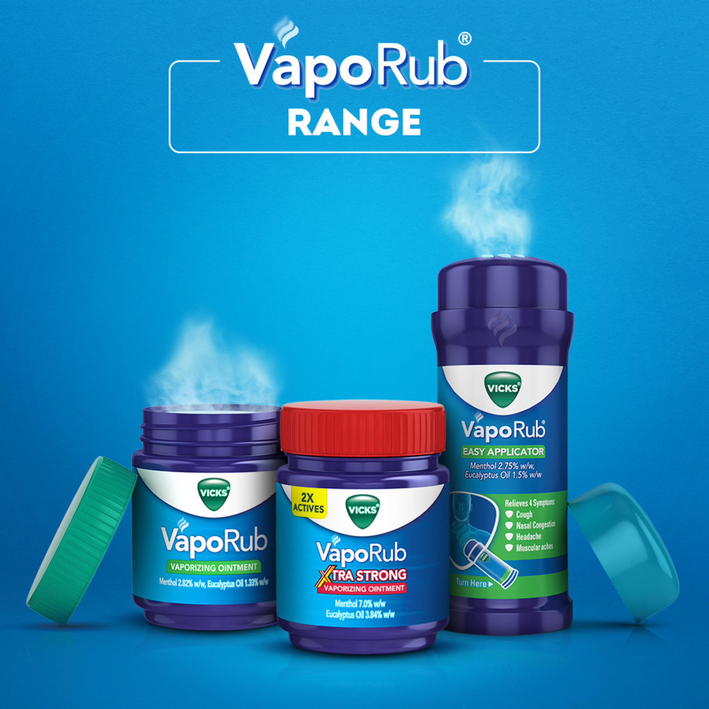 VICKS VAPORUB XTRA STRONG OINTMENT 100G - Image 2