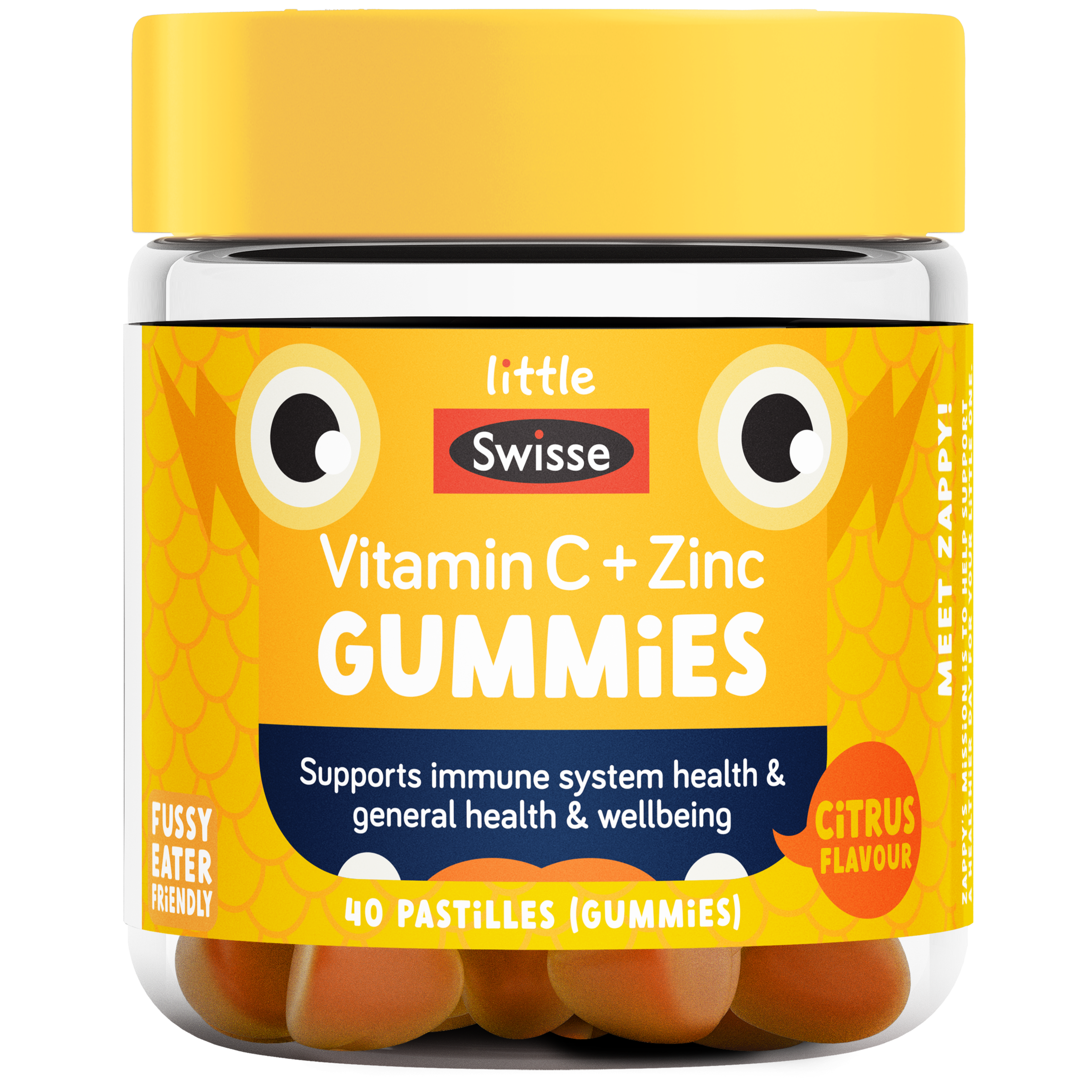 SWISSE LITTLE VITAMIN C + ZINC 40 GUMMIES