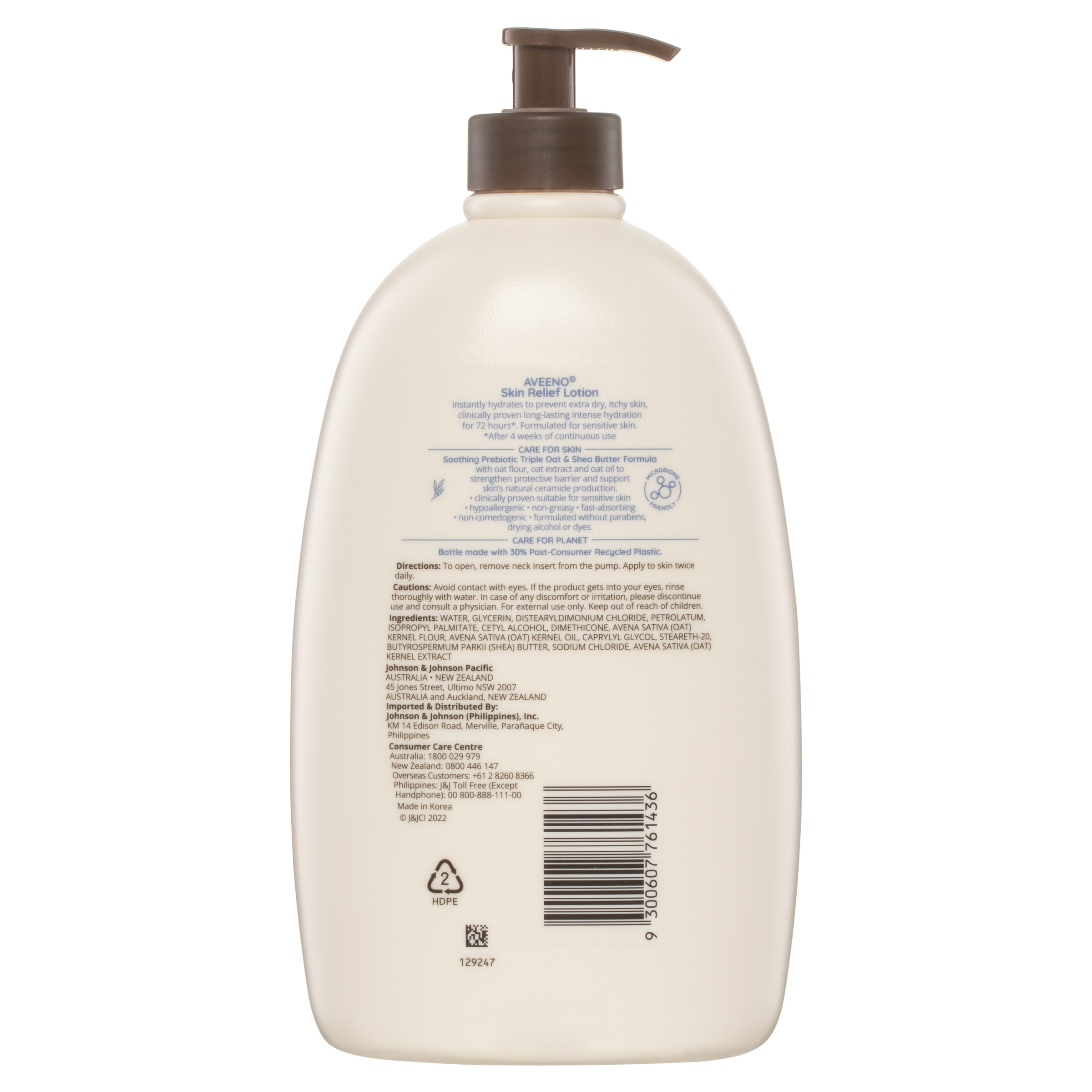 AVEENO SKIN RELIEF MOISTURISING LOTION 1 LITRE - Image 2