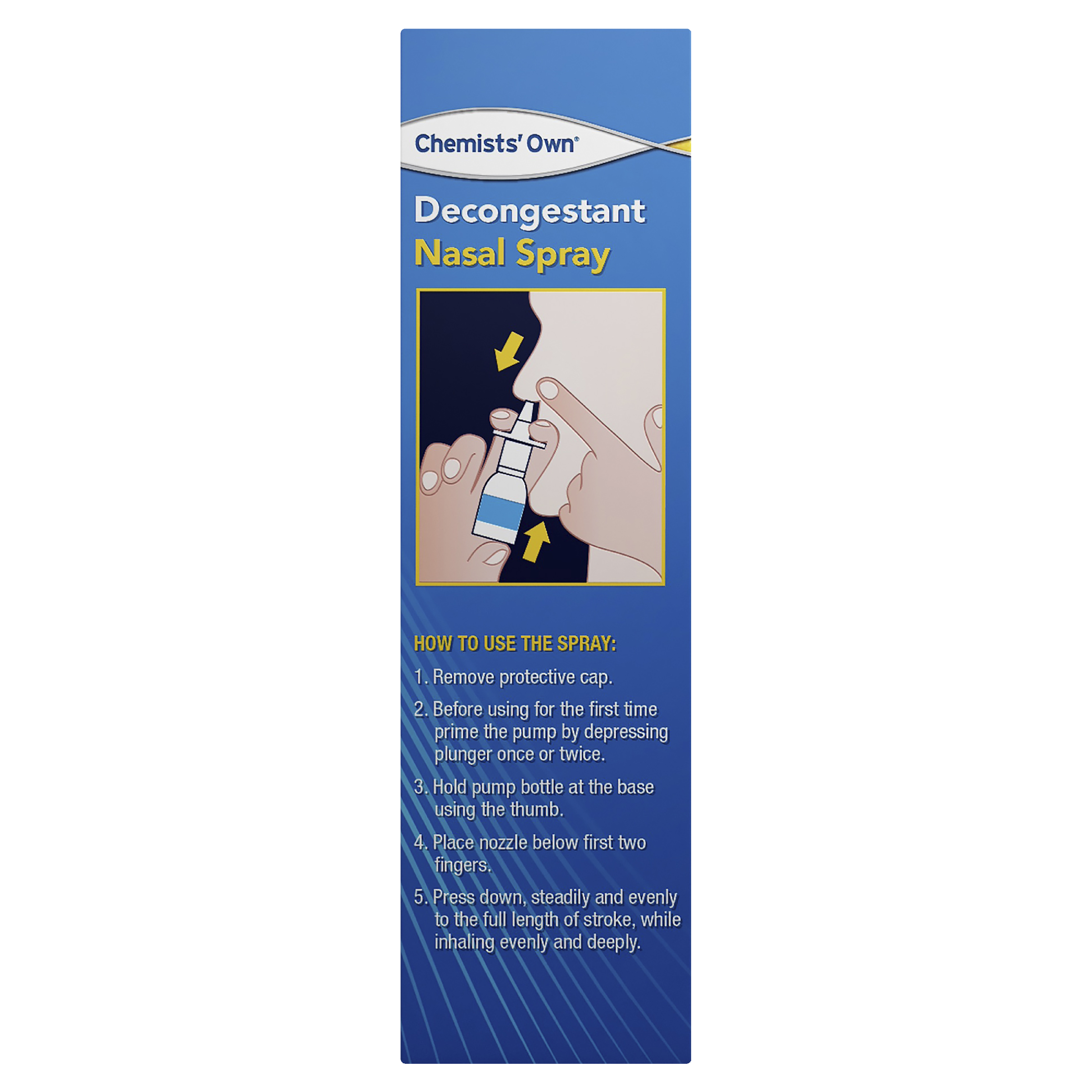CHEMISTS OWN NASAL DECONGESTANT SPRAY 18ML - Image 3