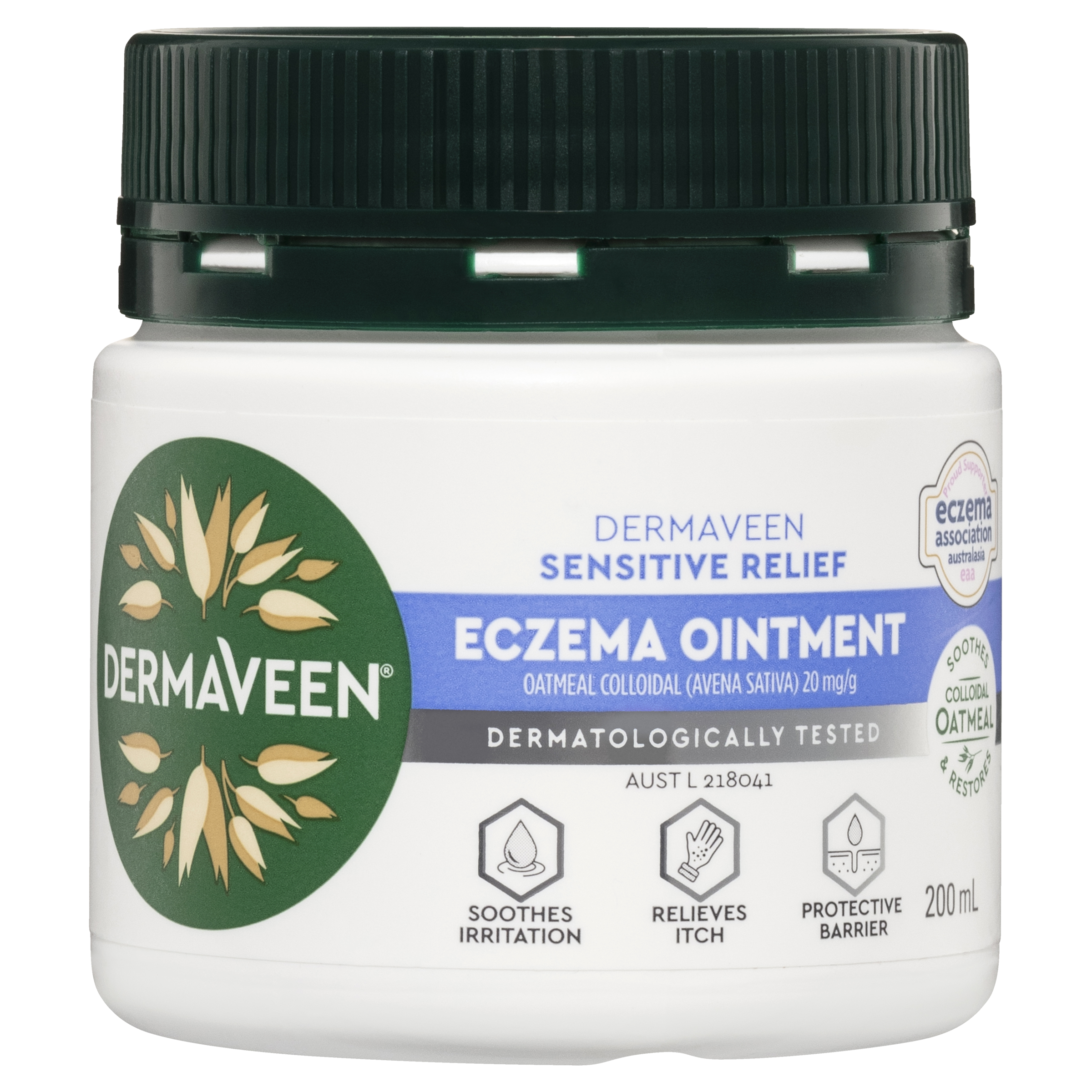 DERMAVEEN ECZEMA SENSITIVE RELIEF OINTMENT 200ML