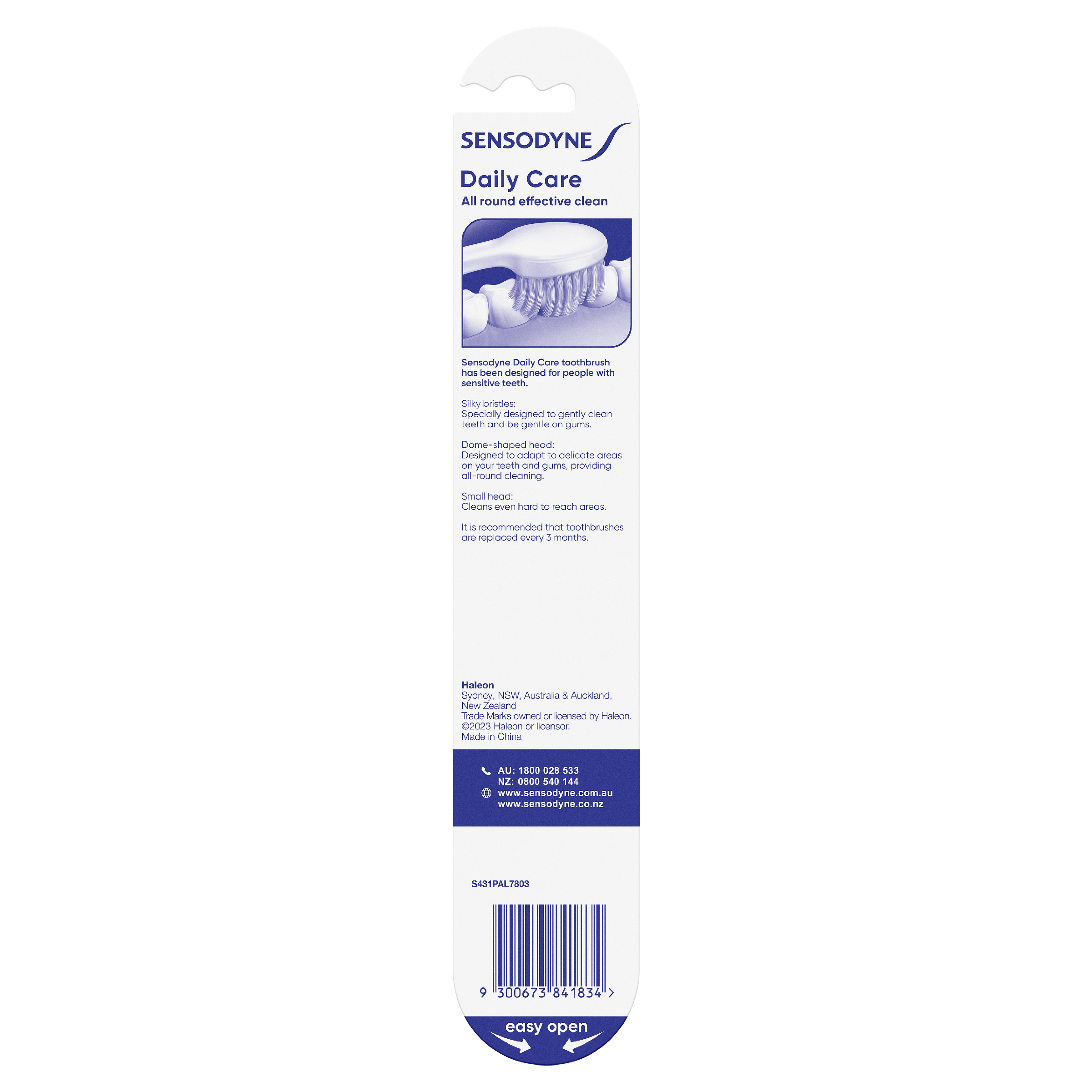 SENSODYNE DAILY CARE TOOTHBRUSH SOFT 1 PACK - Image 2