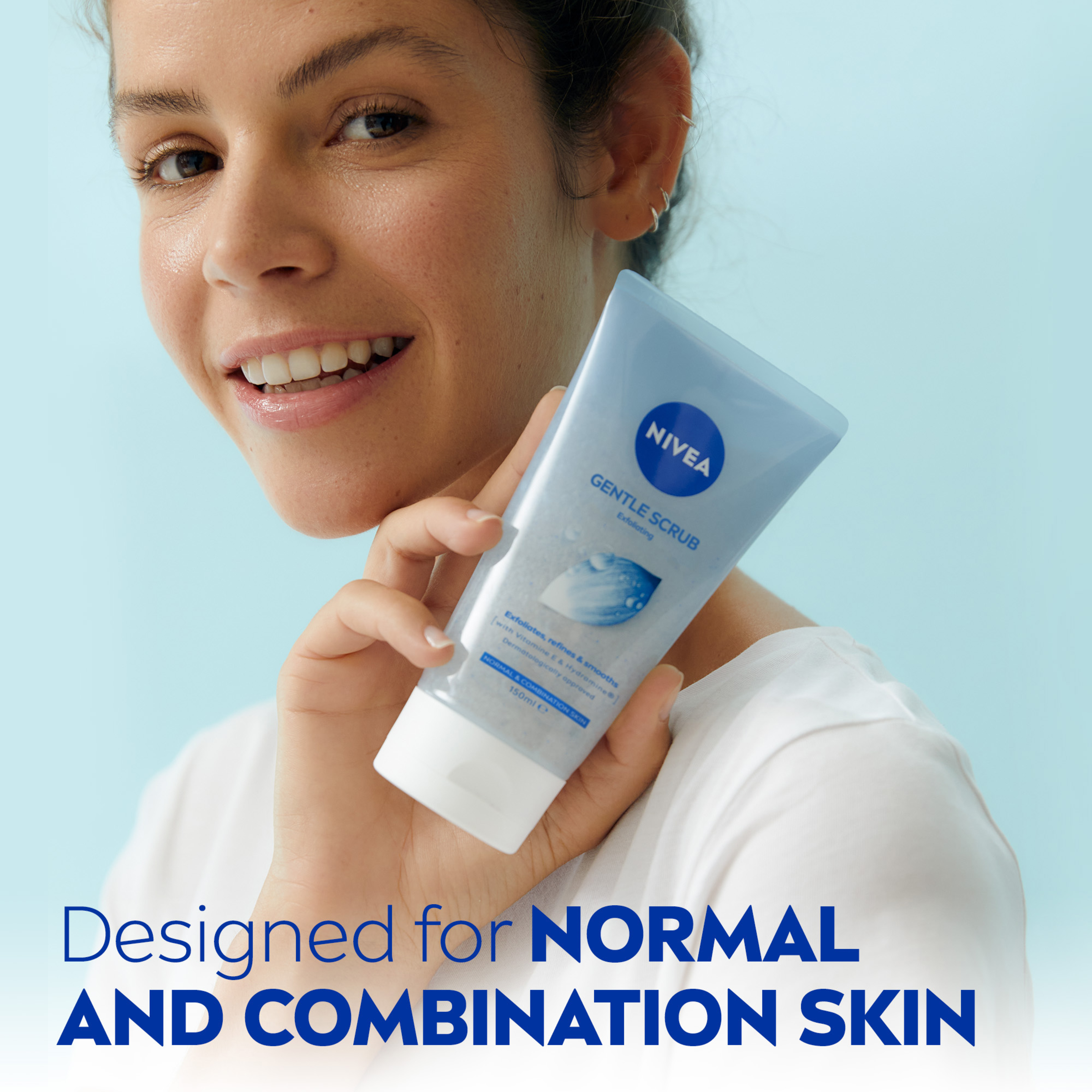 NIVEA DAILY ESSENTIALS GENTLE EXFOLIATING SCRUB 150ML - Image 4