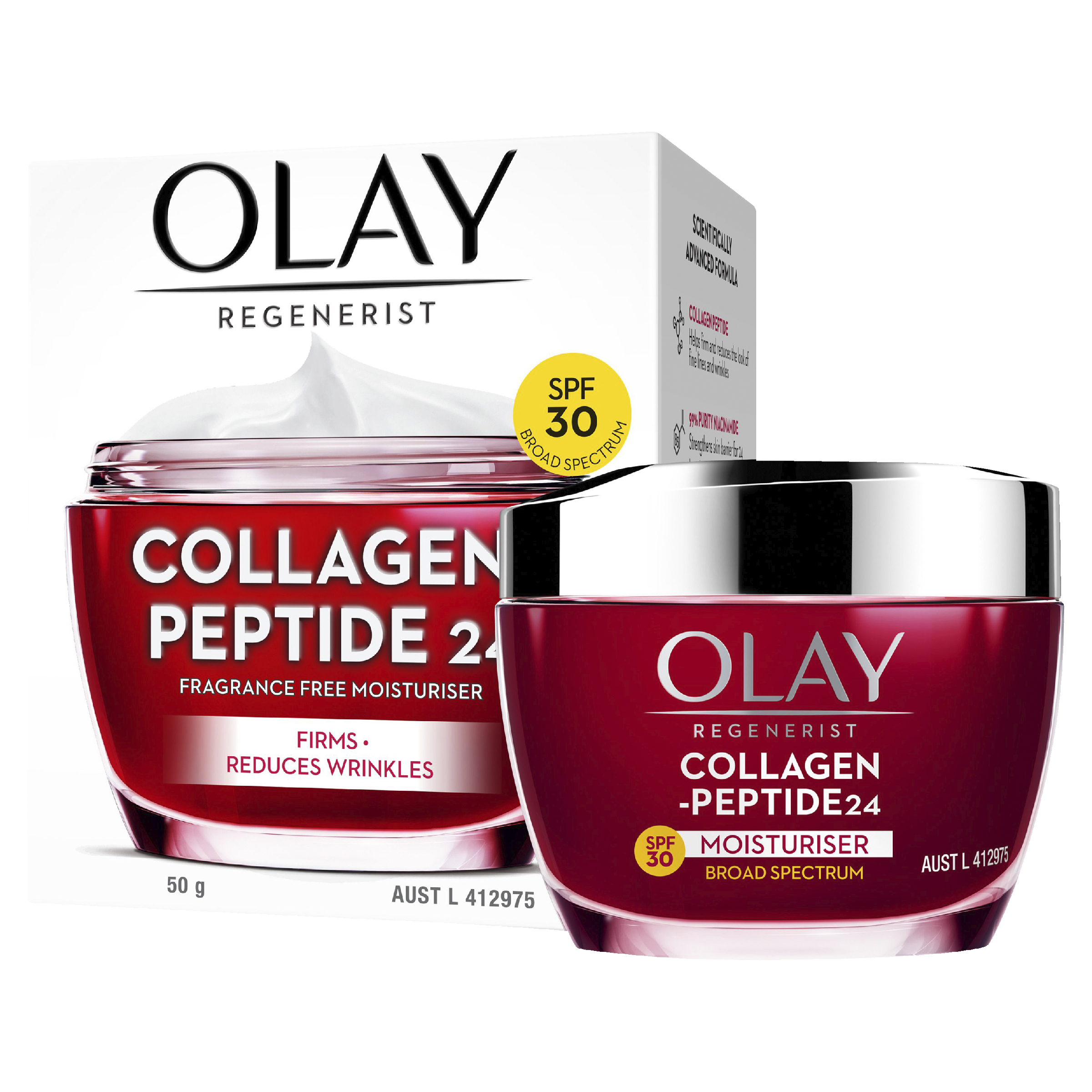 OLAY REGENERIST COLLAGEN PEPTIDE 24 CREAM SPF30 50G - Image 8