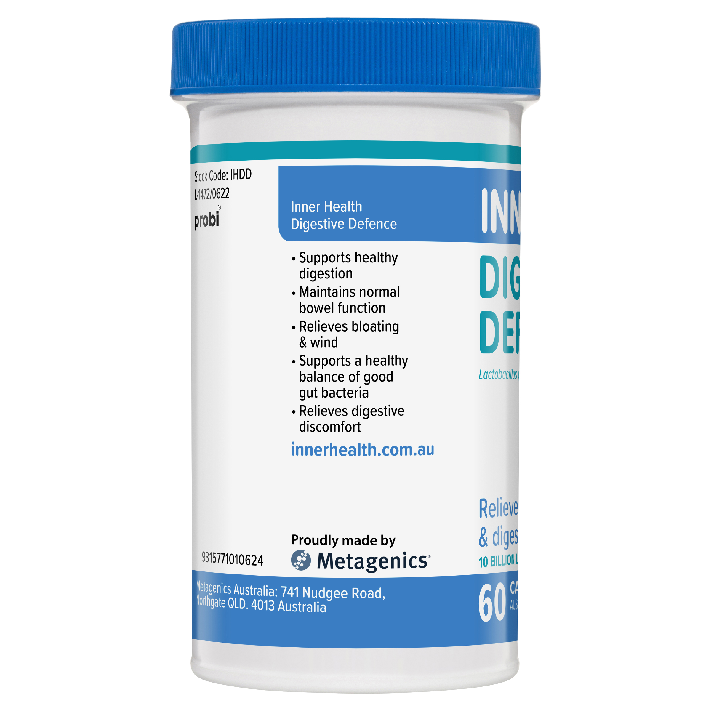 INNER HEALTH DIGESTIVE DEFENCE 60 CAPSULES - Image 4