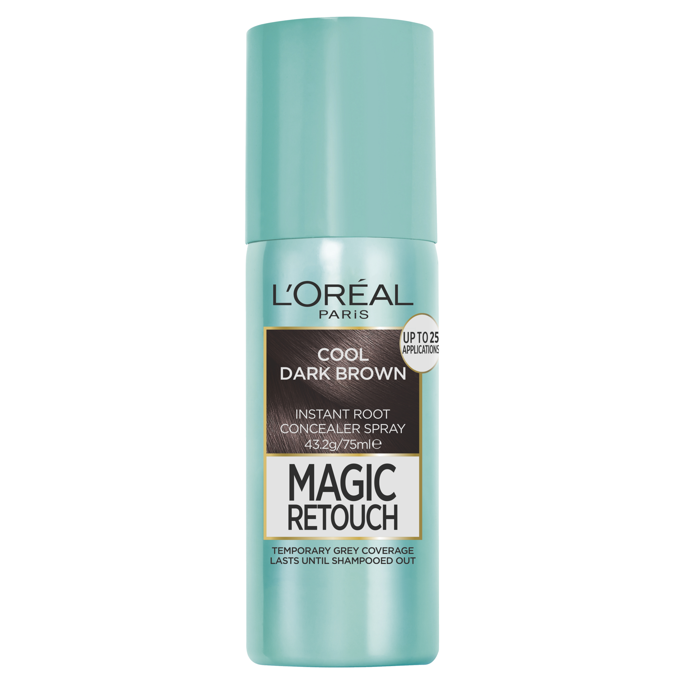 LOREAL MAGIC RETOUCH SPRAY 8 COOL DARK BROWN 75ML