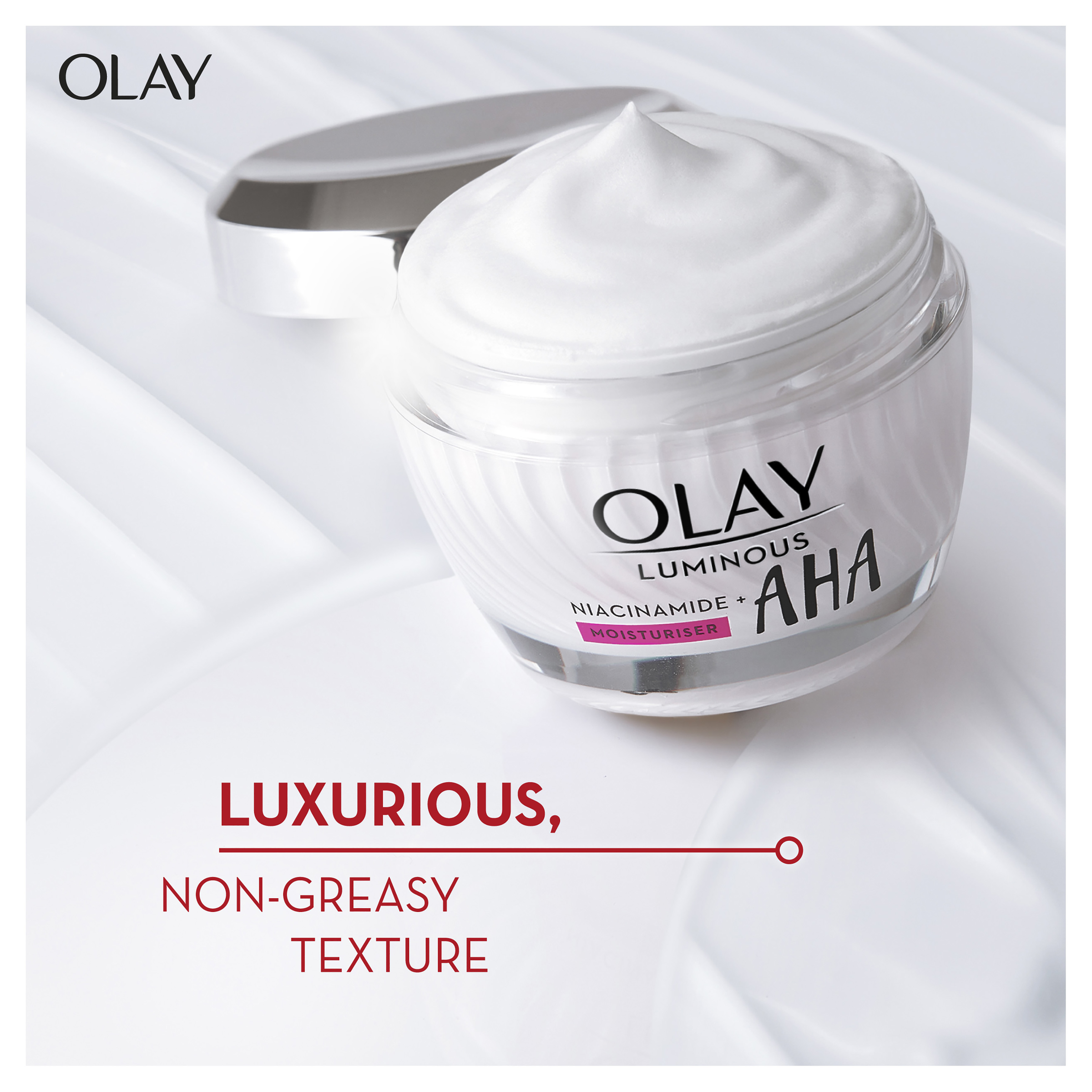 OLAY LUMINOUS AHA FACE CREAM 50G - Image 8