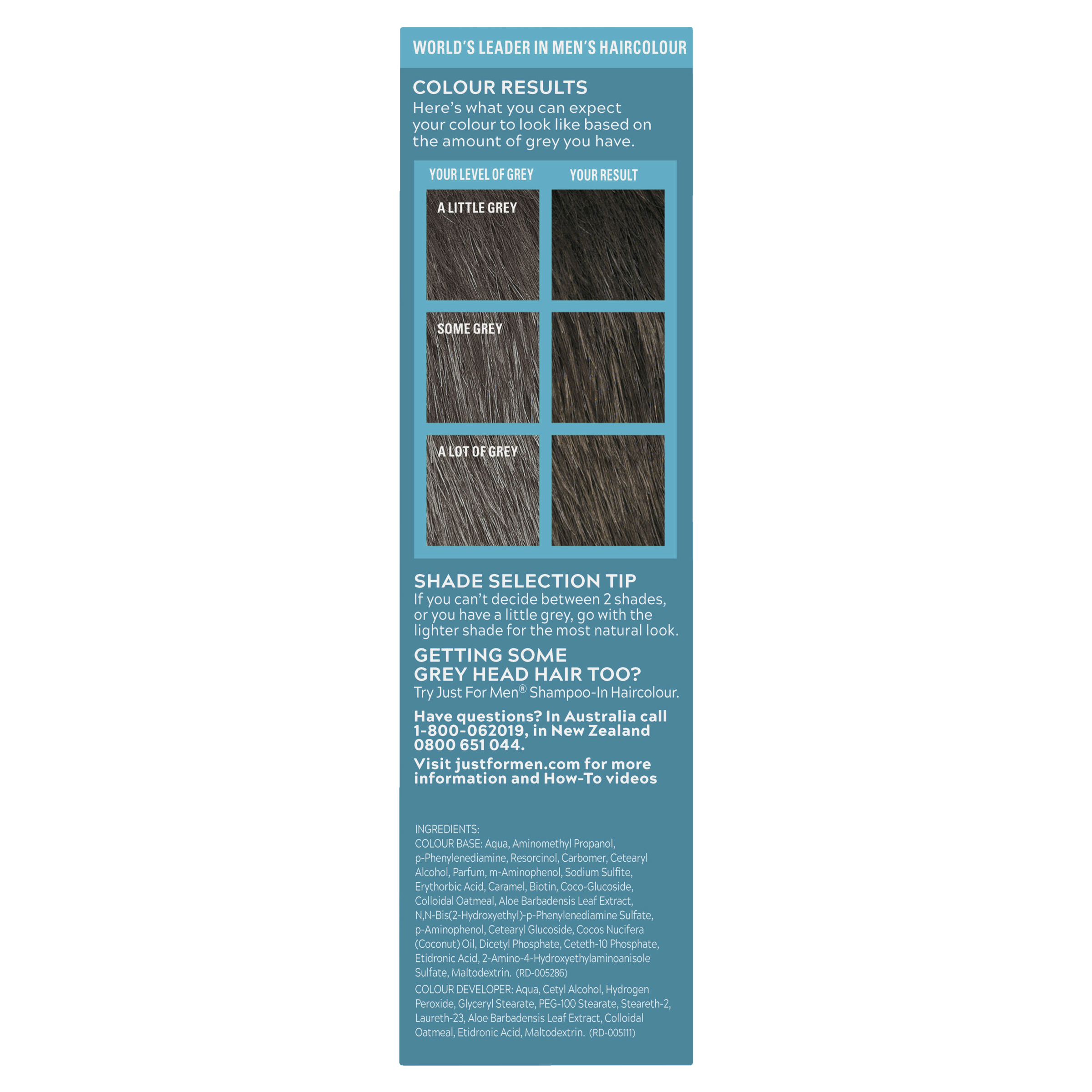 JUST FOR MEN MOUSTACHE & BEARD DARK BROWN - Image 6