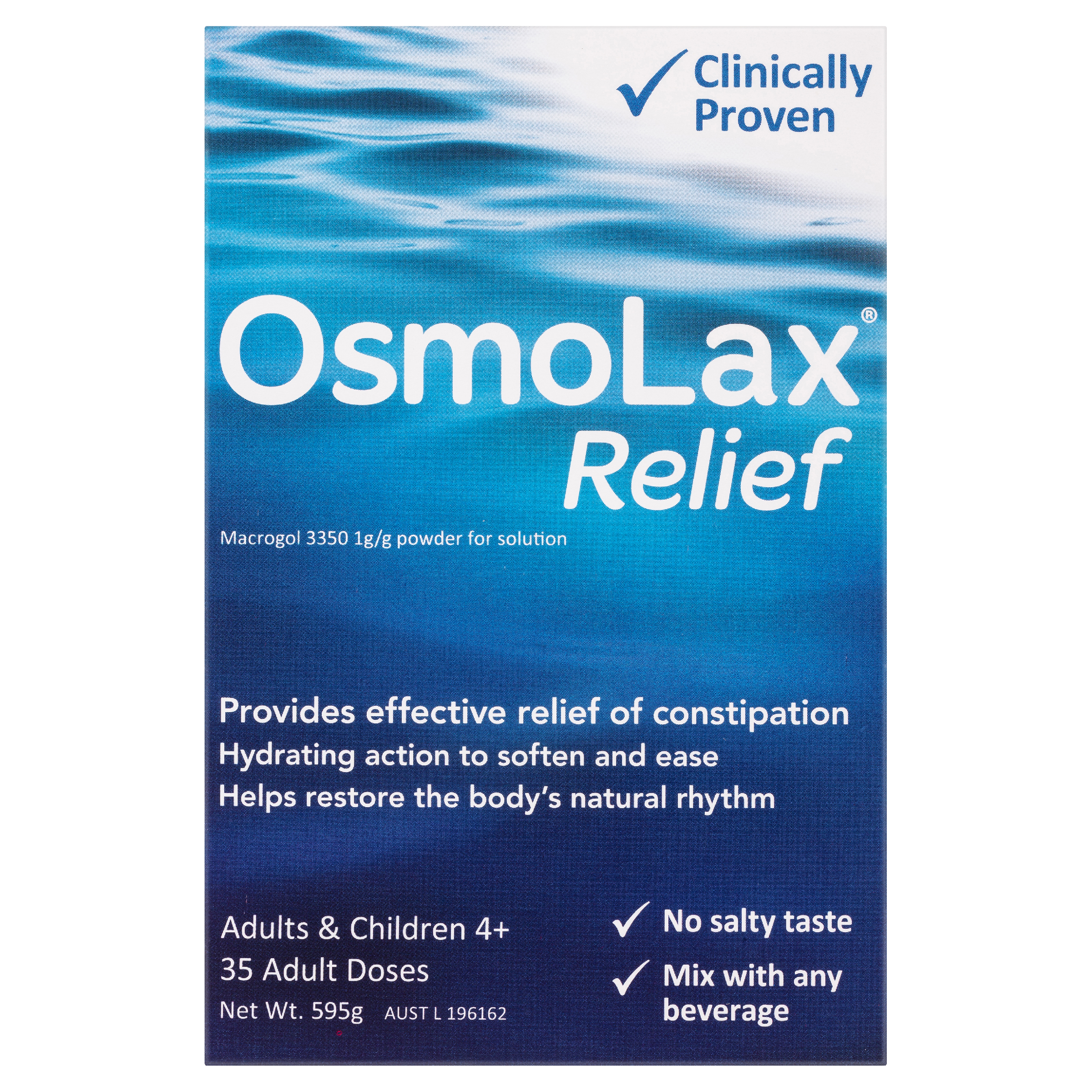 OSMOLAX RELIEF 595G 35 DOSES