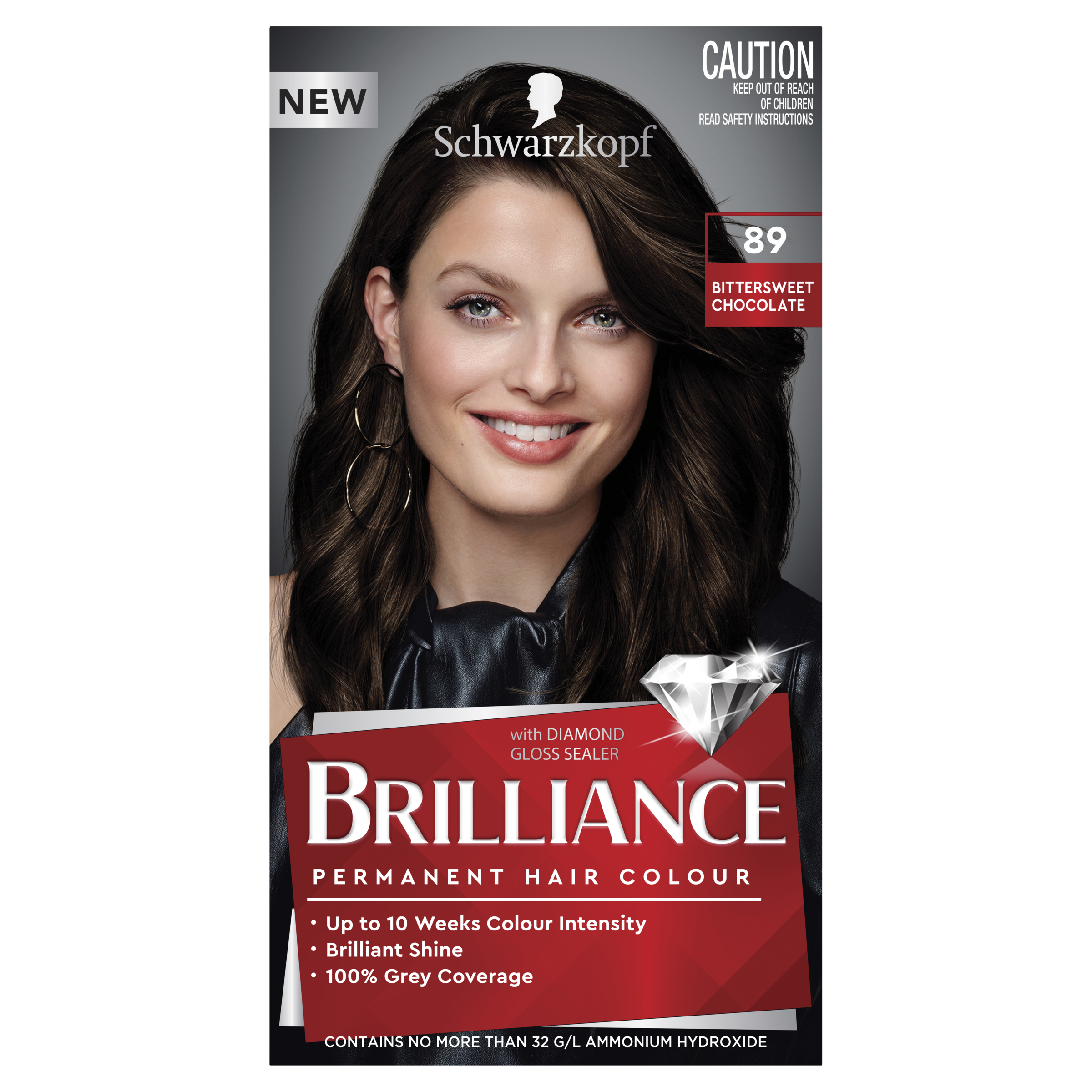 SCHWARZKOPF BRILLIANCE 89 BITTER SWEET CHOCOLATE - Image 2