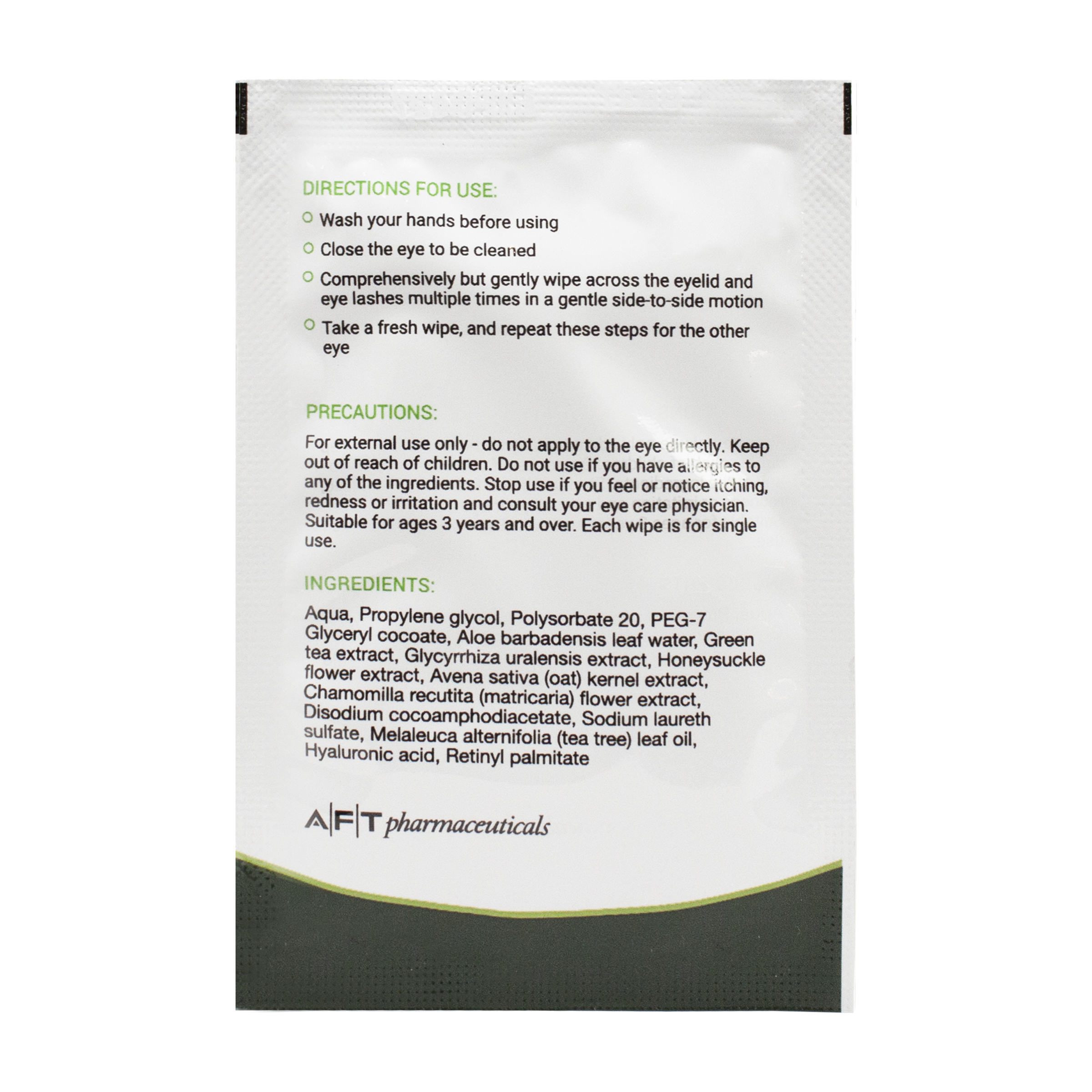 OPTI-SOOTHE EYELID WIPES 30 PACK - Image 8
