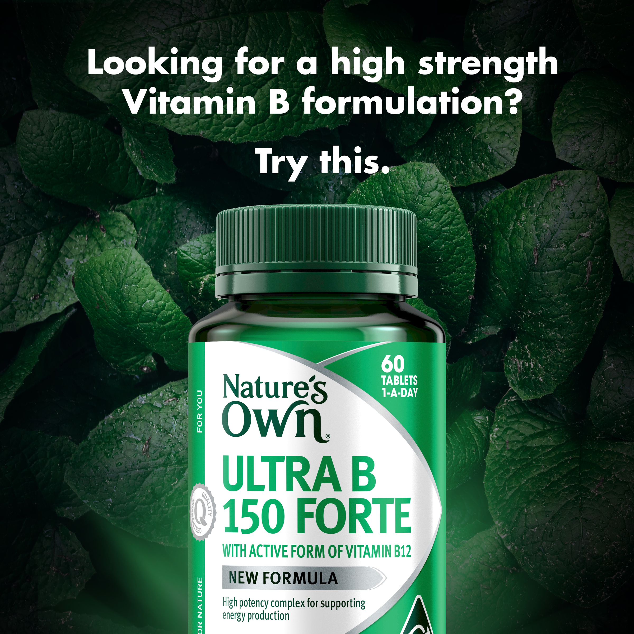 NATURES OWN ULTRA B FORTE 60 TABLETS - Image 3