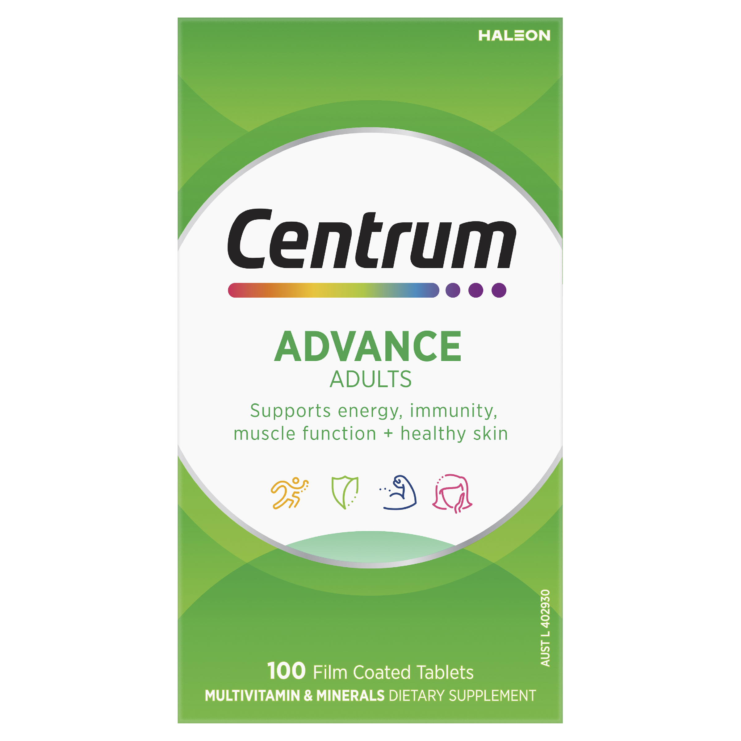 CENTRUM ADVANCE FOR ADULTS 100 TABLETS - Image 2