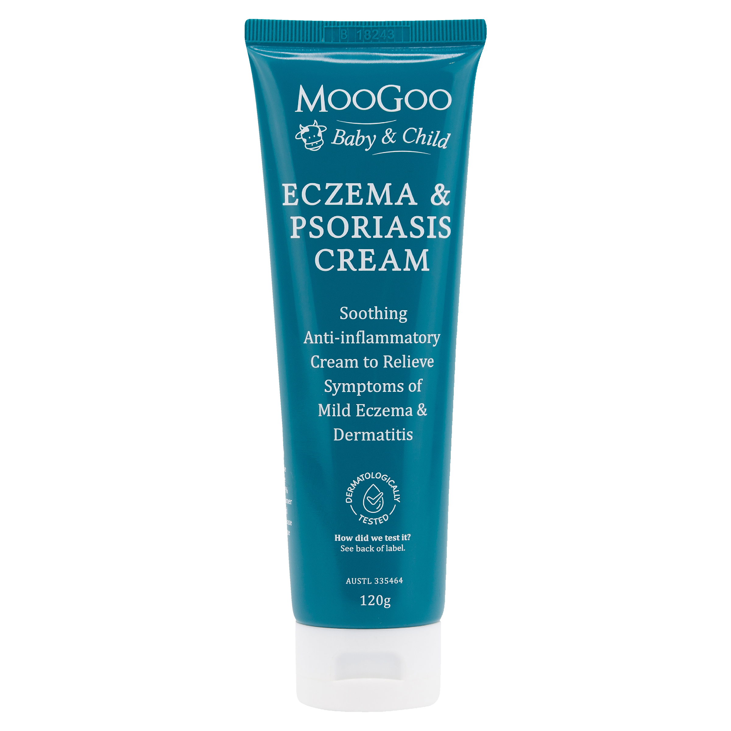 MOOGOO BABY ECZEMA & PSORIASIS CREAM 120G