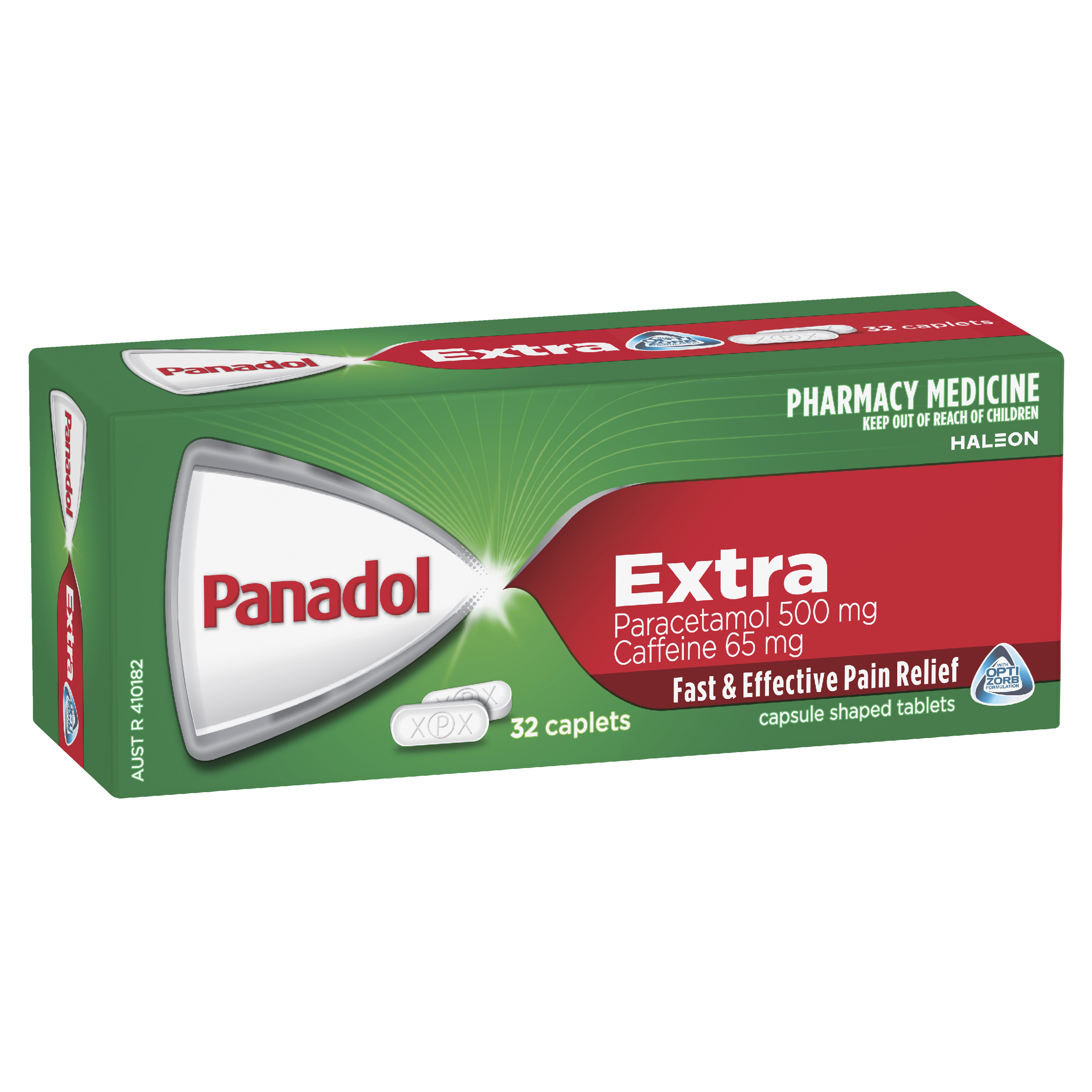PANADOL EXTRA WITH OPTIZORB 32 CAPLETS