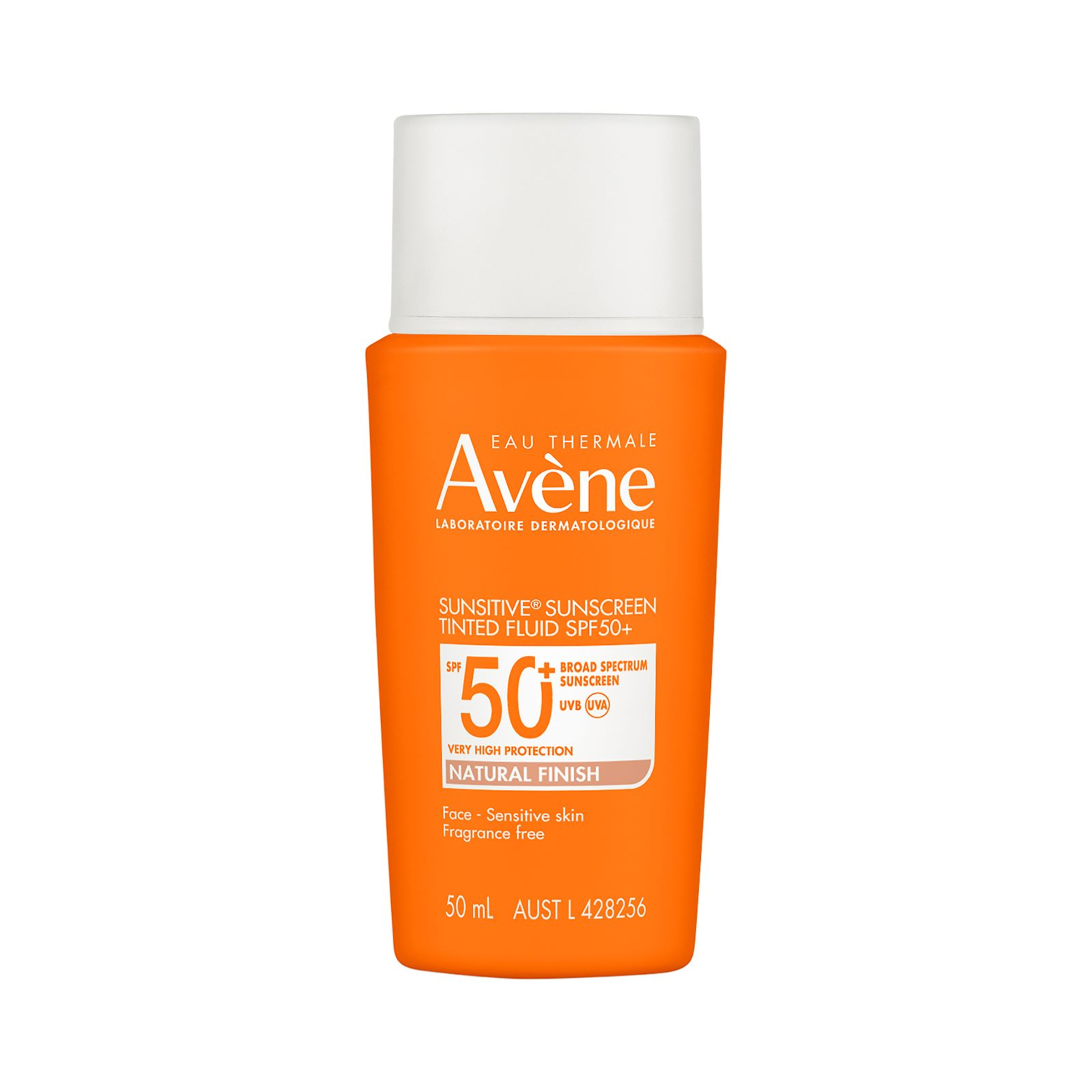 AVENE SUNSITIVE SUNSCREEN TINTED FLUID SPF 50+ 50ML