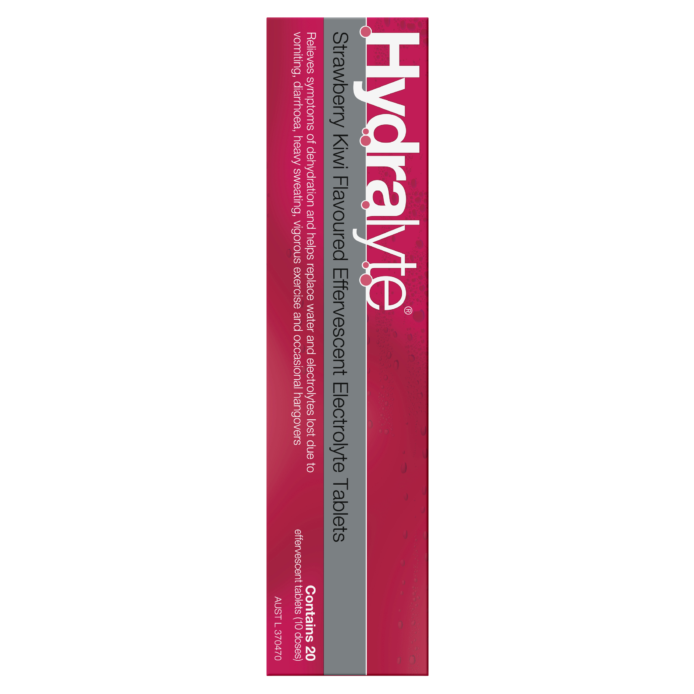 HYDRALYTE EFFERVESCENT STRAWBERRY KIWI 20 TABLETS - Image 5