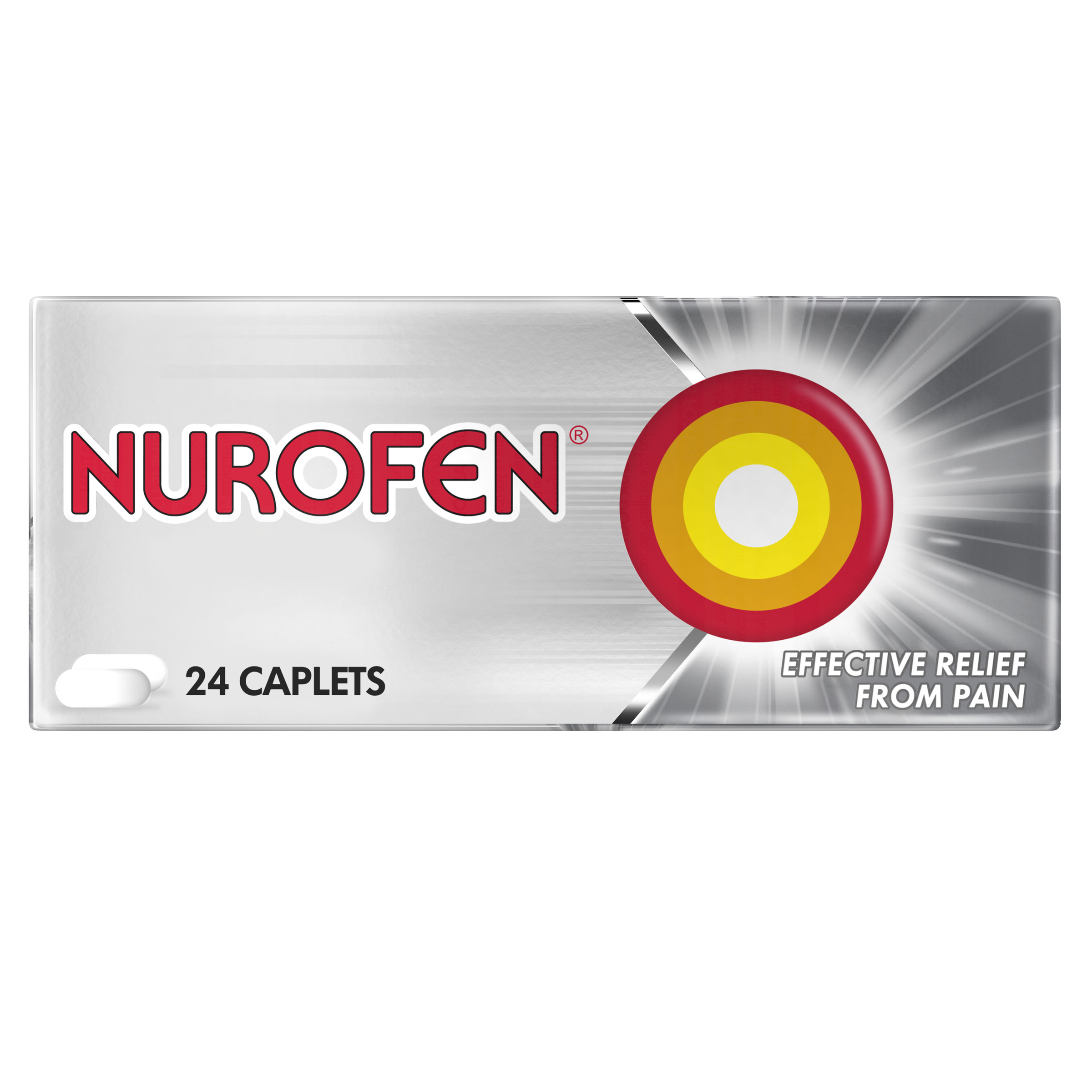 NUROFEN 200MG 24 CAPLETS - Image 2