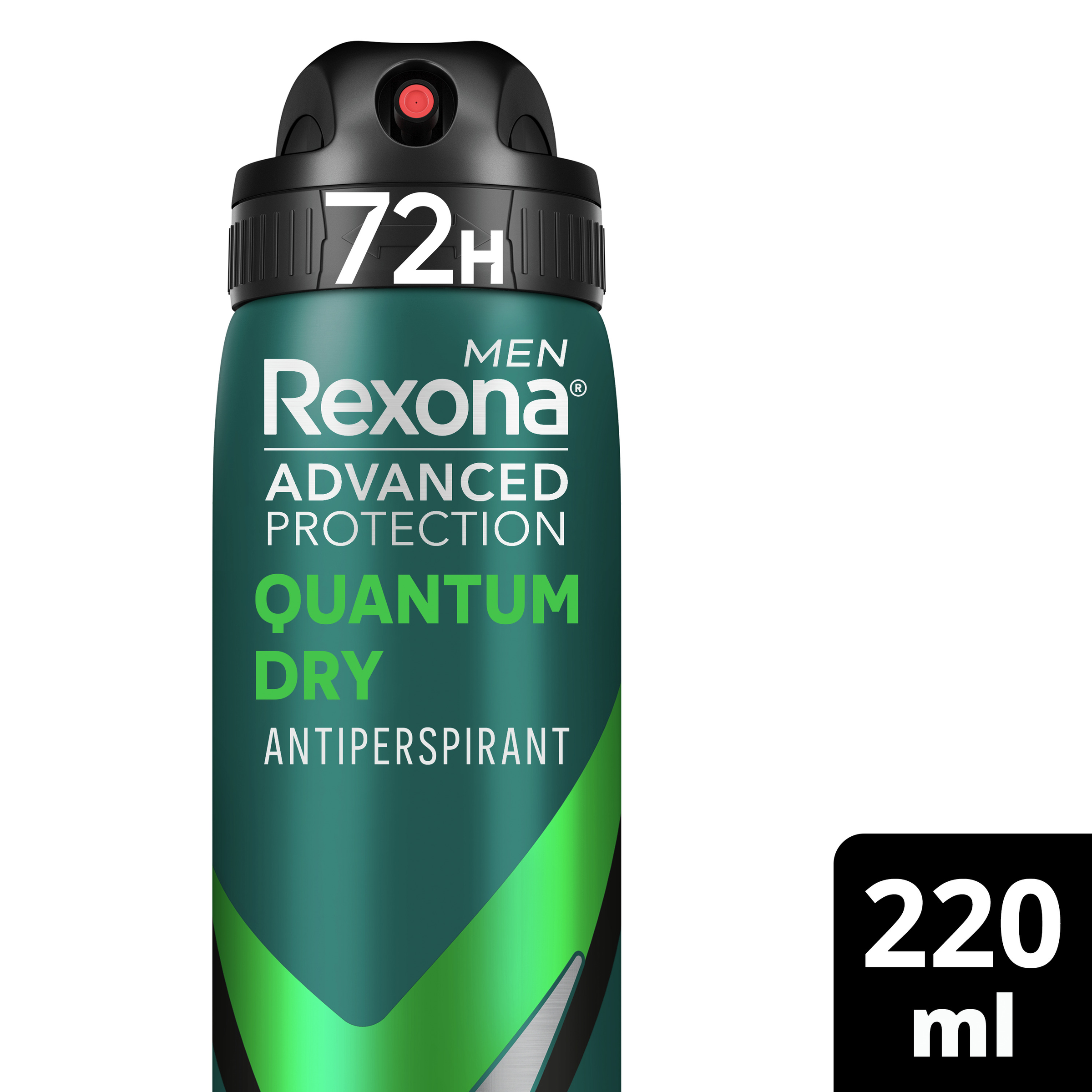 REXONA MEN ADVANCE PROTECT ANTIPERSPIRANT QUANTUM DRY 72HR 220ML - Image 3