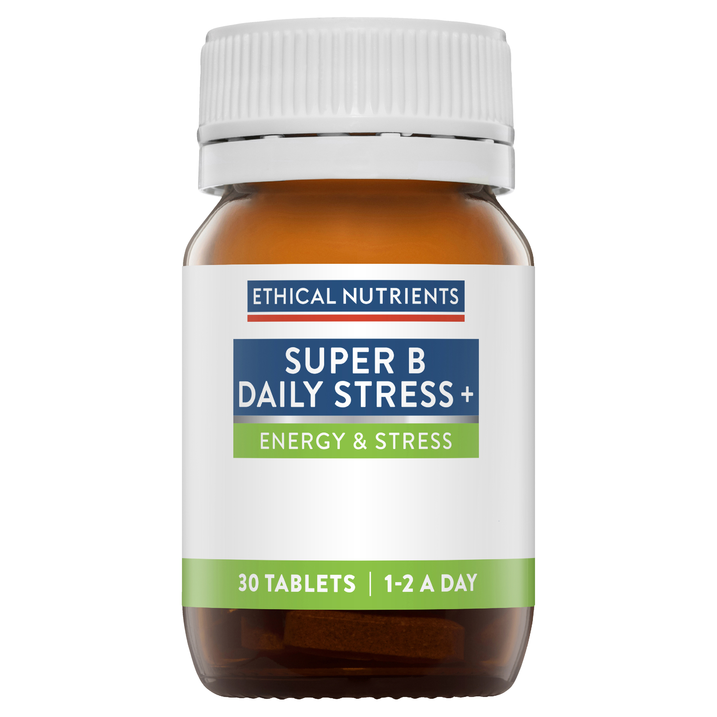 ETHICAL NUTRIENTS SUPER B DAILY STRESS+  60 TABLETS - Image 5