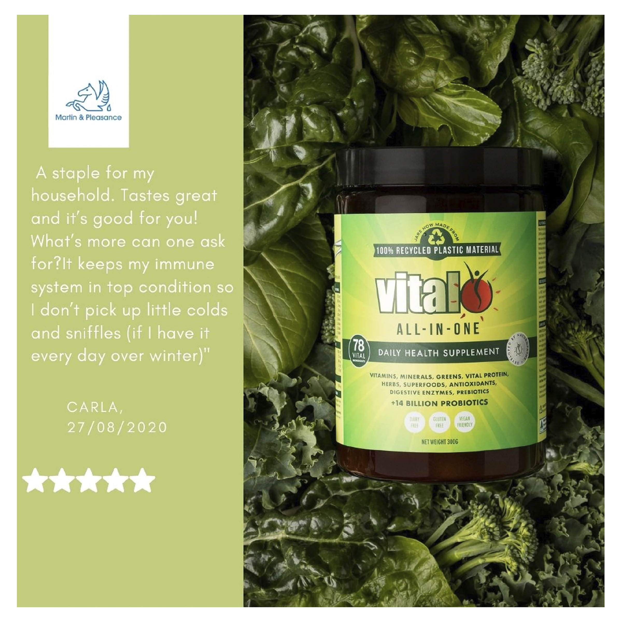 VITAL ALL-IN-ONE POWDER 300G - Image 7