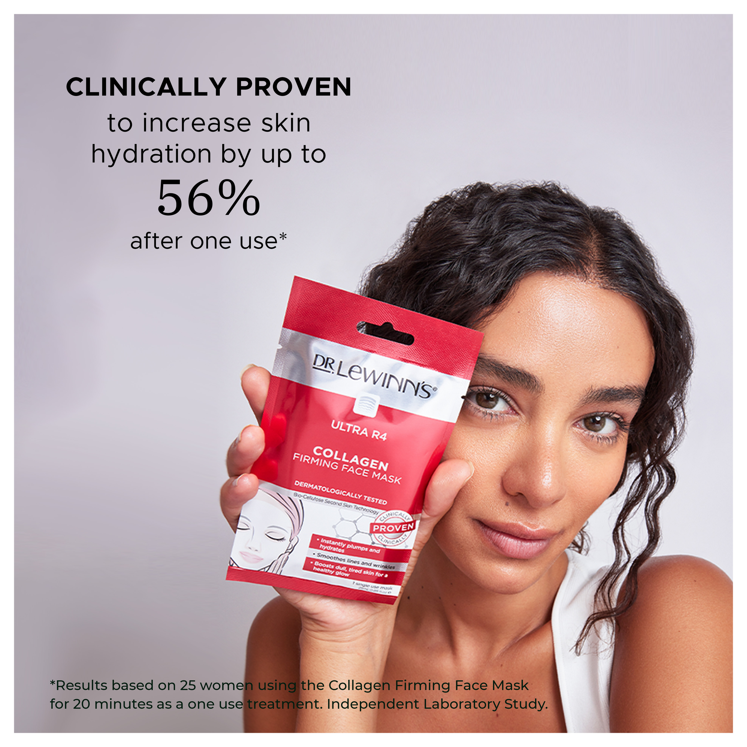 DR LEWINNS ULTRA R4 COLLAGEN FACE MASK 1 PACK - Image 3
