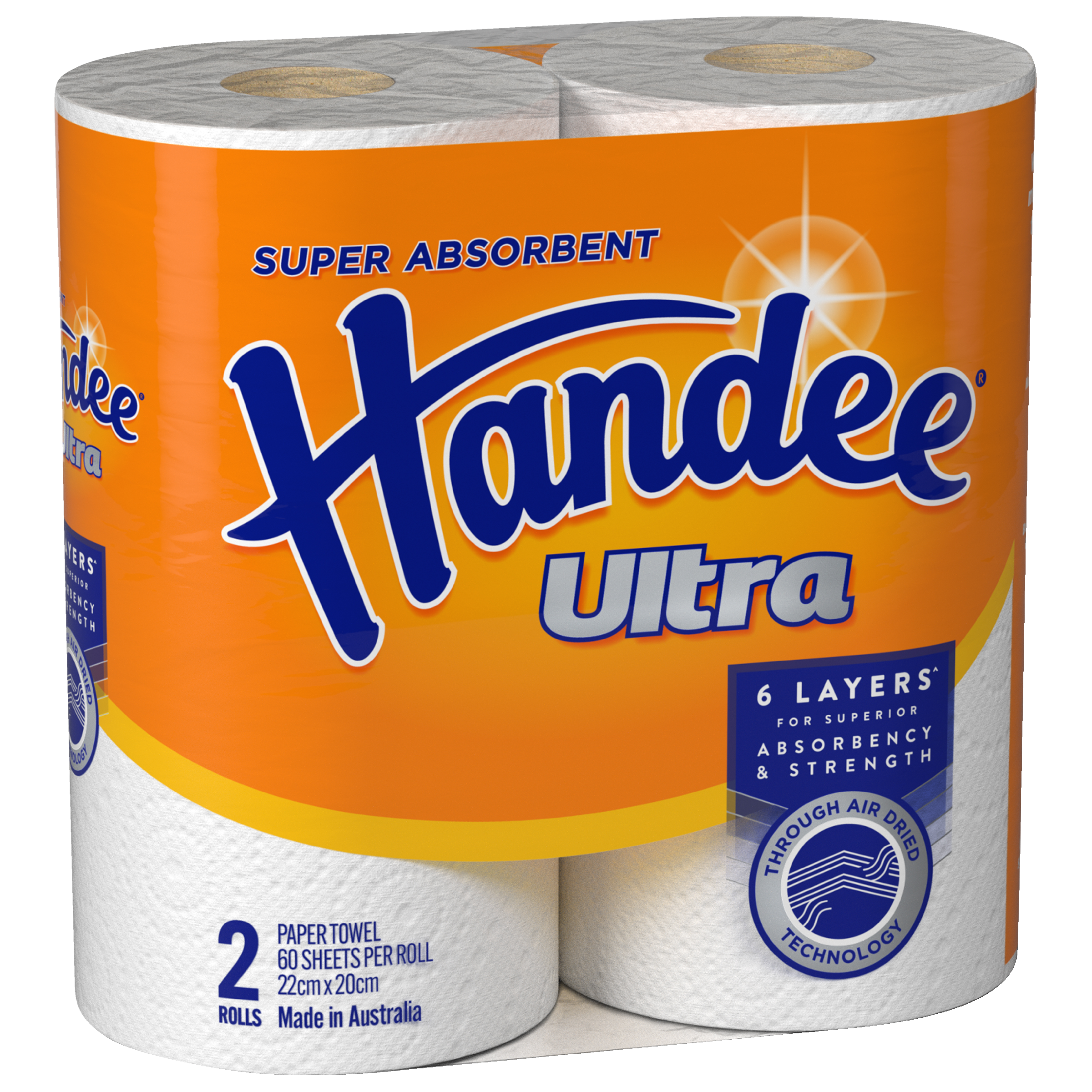 SORBENT HANDEE PAPER TOWEL ULTRA 2 PACK