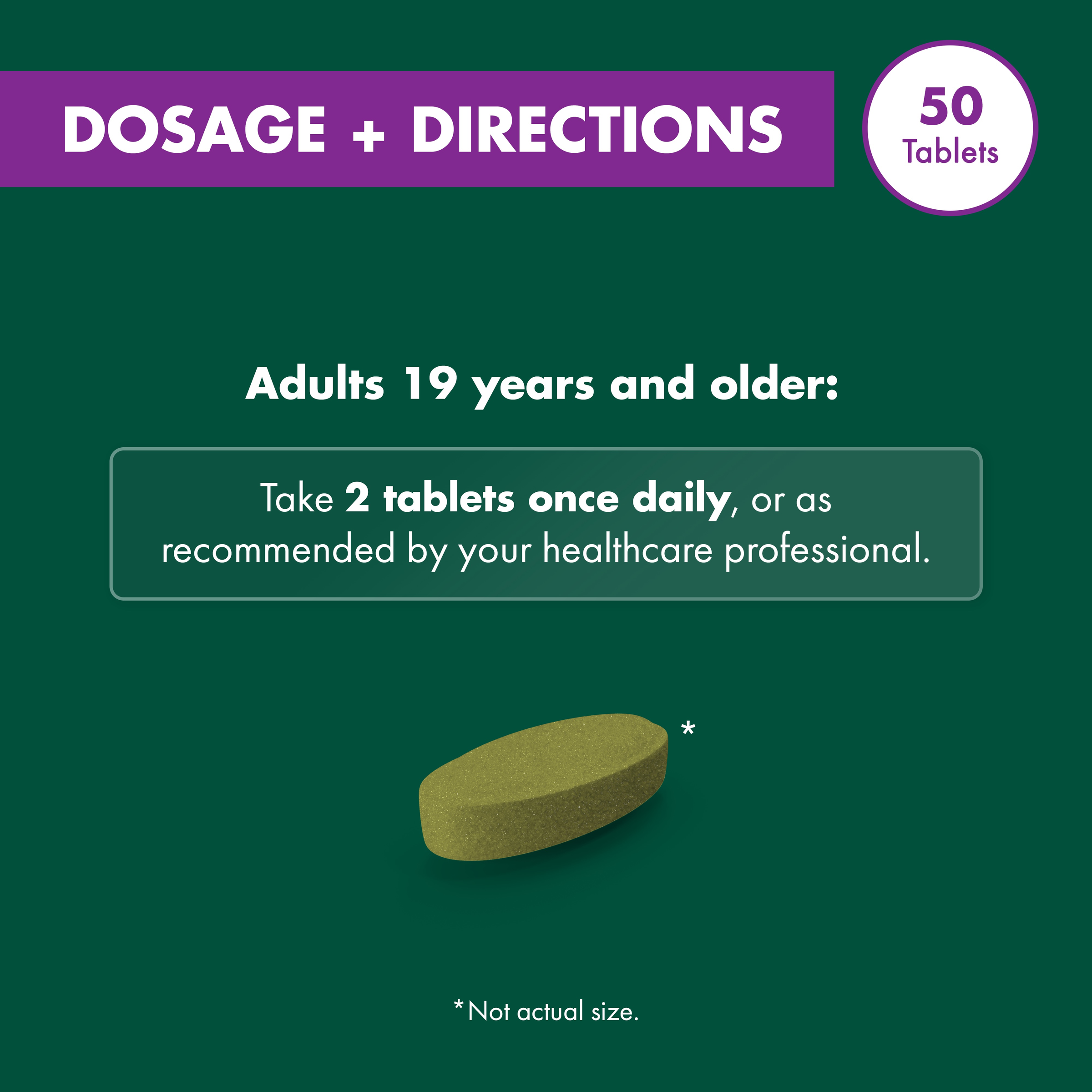 NATURES OWN MIND MEMORY & ENERGY 50 TABLETS - Image 8