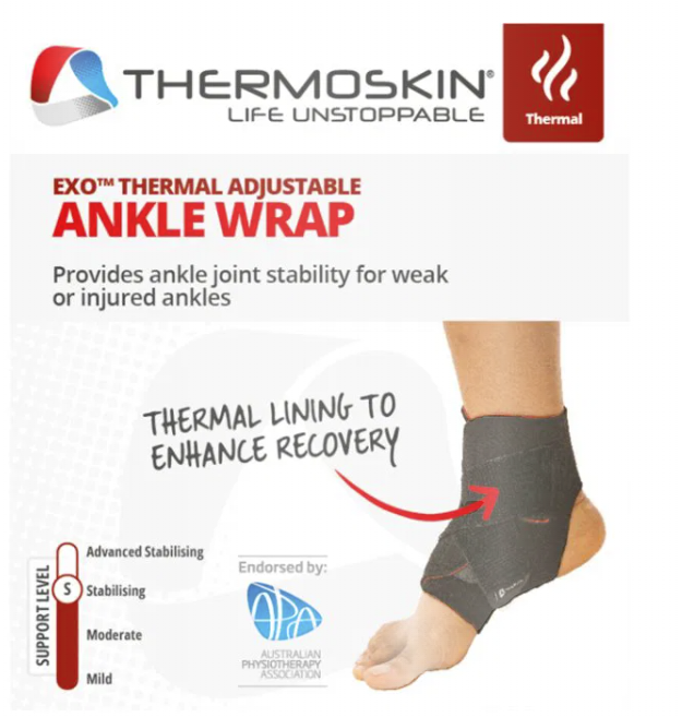 THERMOSKIN EXO ADJUSTABLE ANKLE SUPPORT