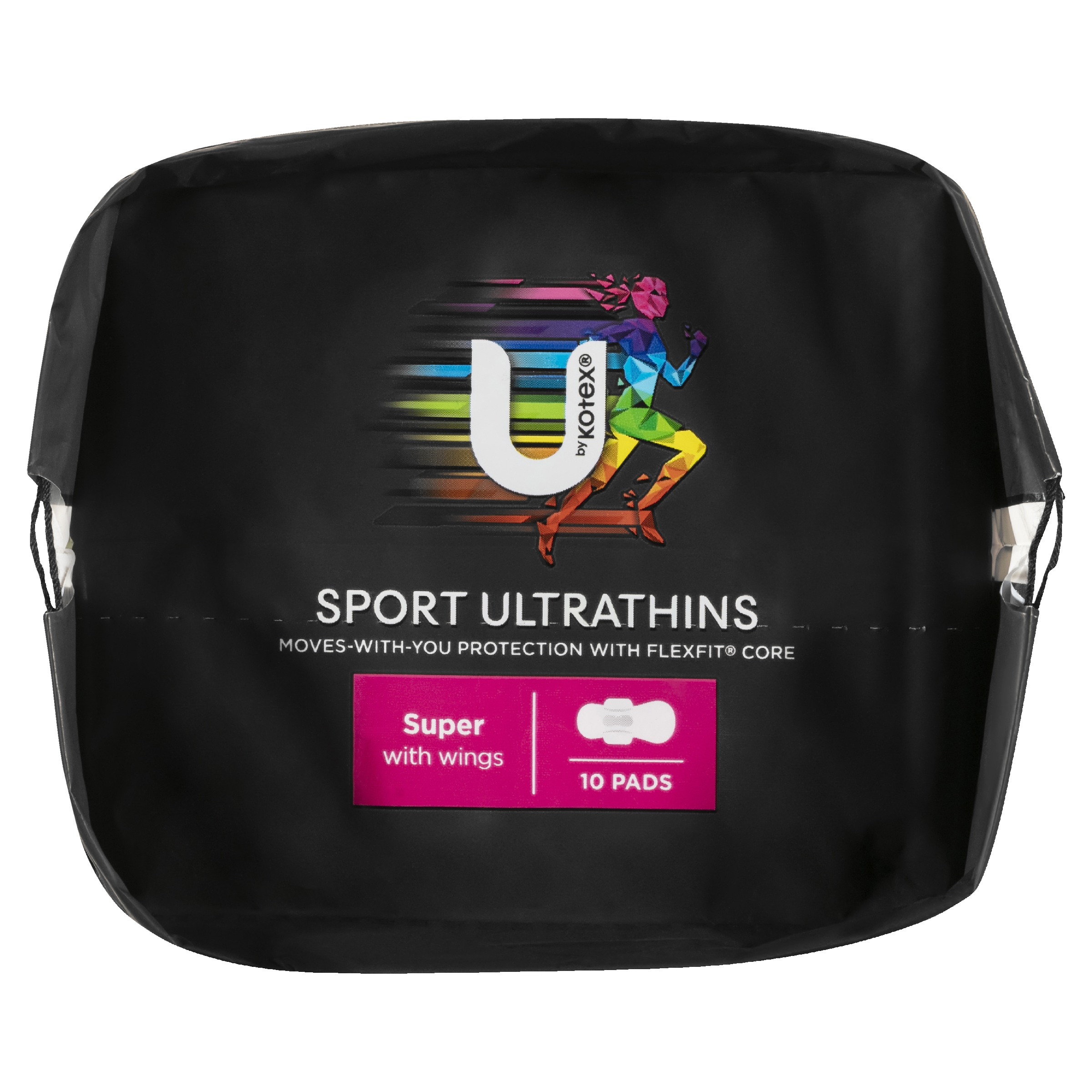 U BY KOTEX PADS SPORT ULTRATHIN SUPER WINGS 10 PACK - Image 10