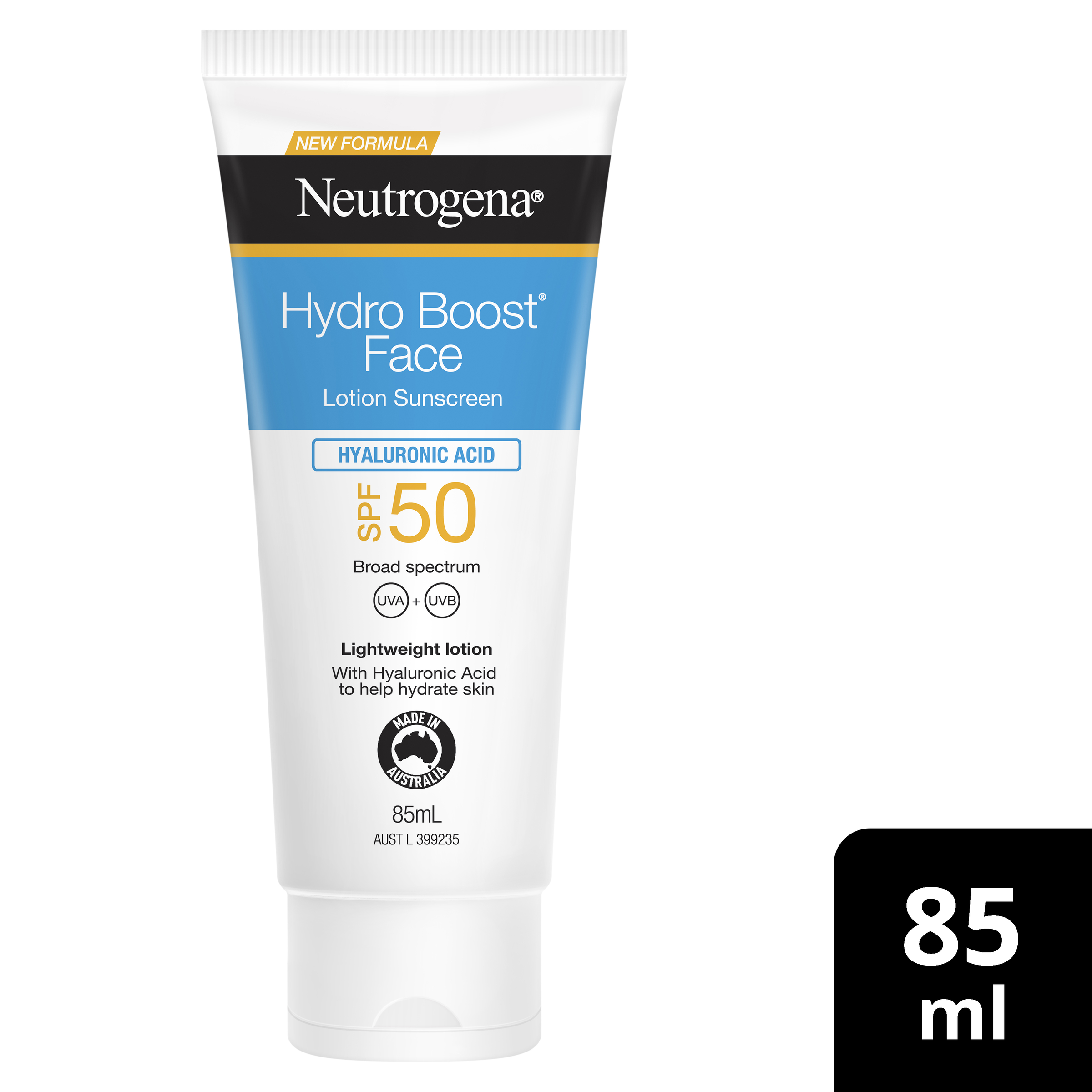 NEUTROGENA HYDRO BOOST FACE LOTION SUNSCREEN SPF50+ 85ML - Image 5