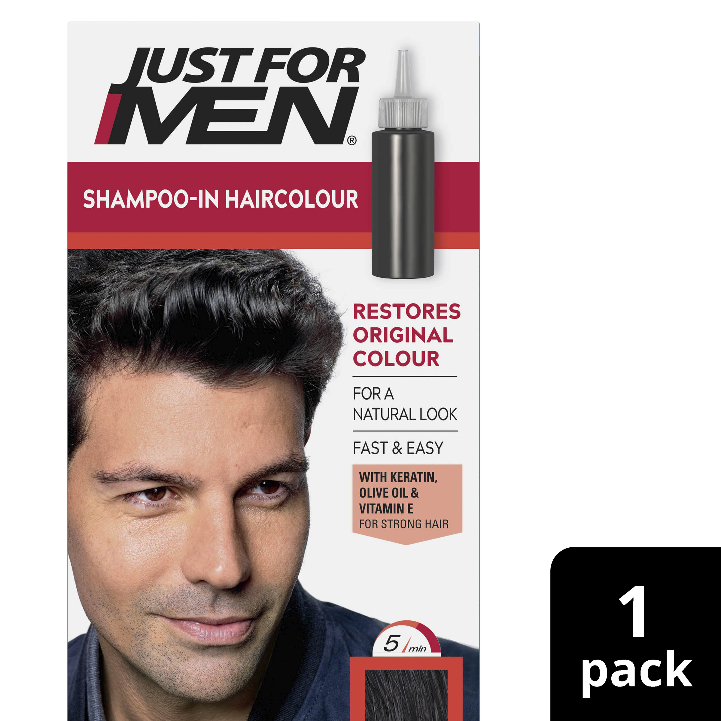 JUST FOR MEN NATURAL REAL BLACK - Image 11
