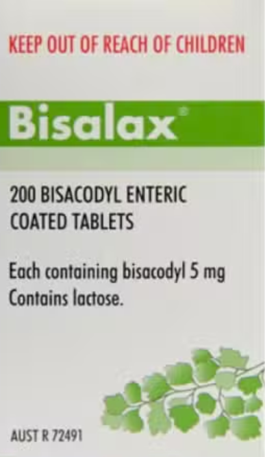 BISALAX 5MG 200 TABLETS