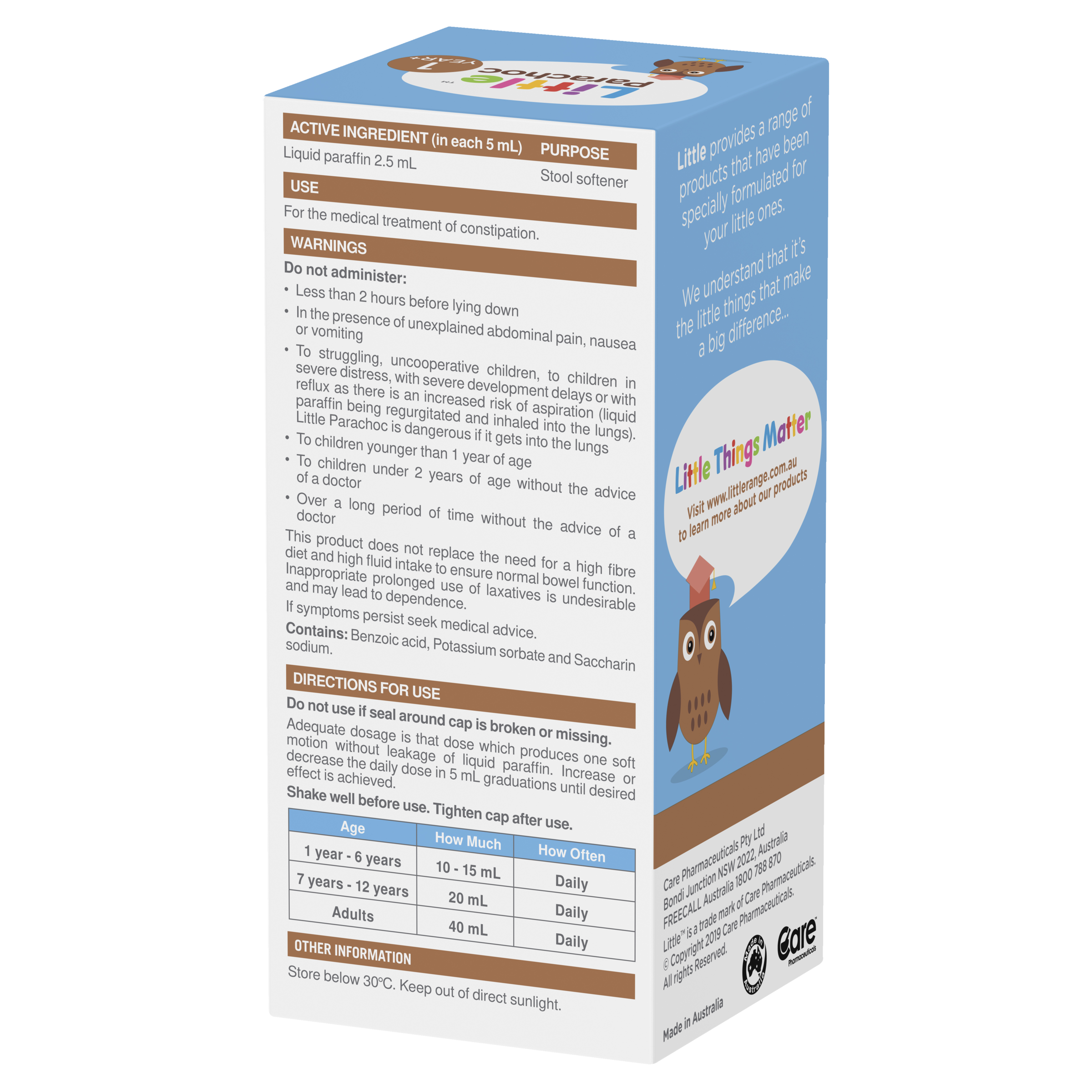 PARACHOC CHOCOLATE VANILLA LIQUID 400ML - Image 4