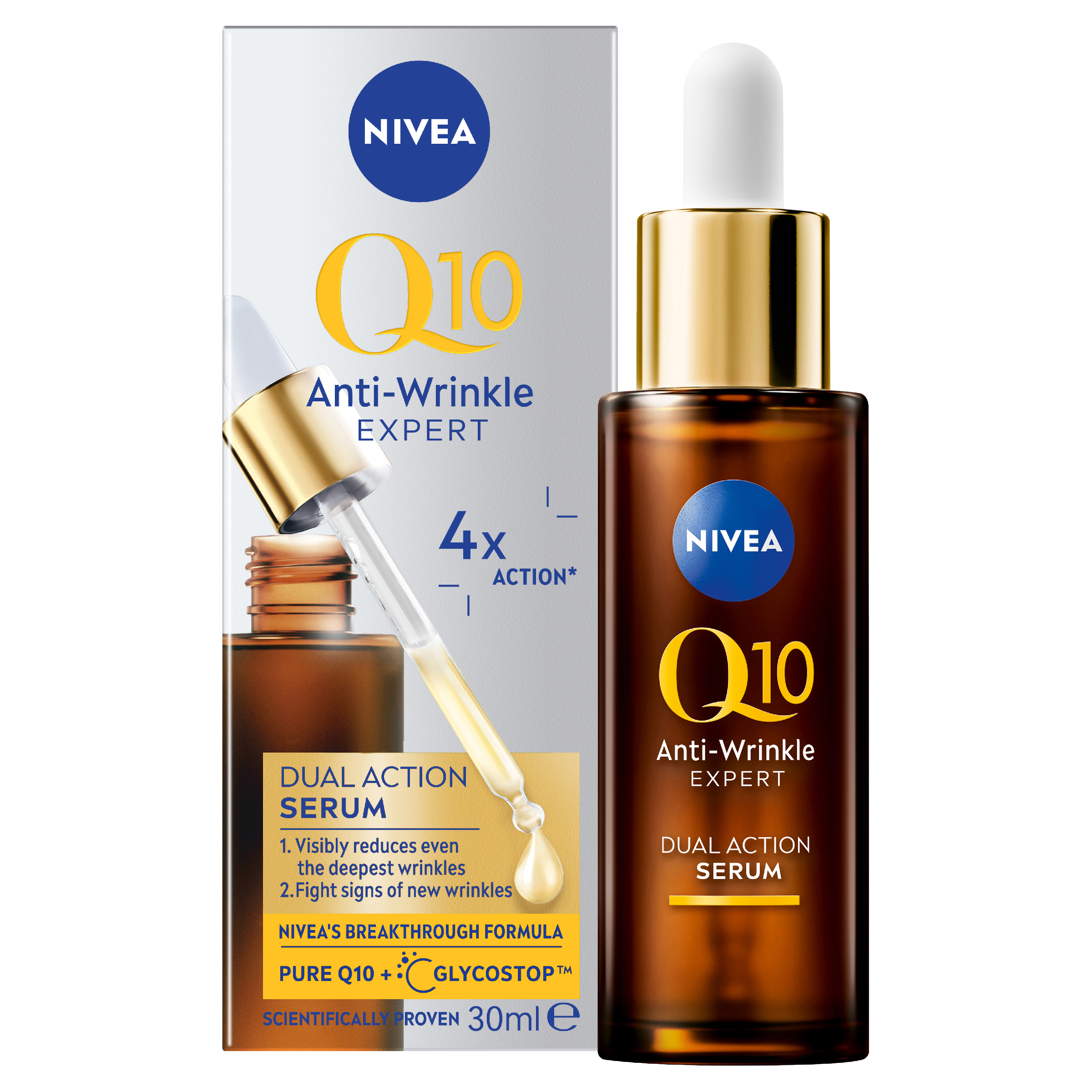 NIVEA Q10 DUAL ACTION SERUM 30ML