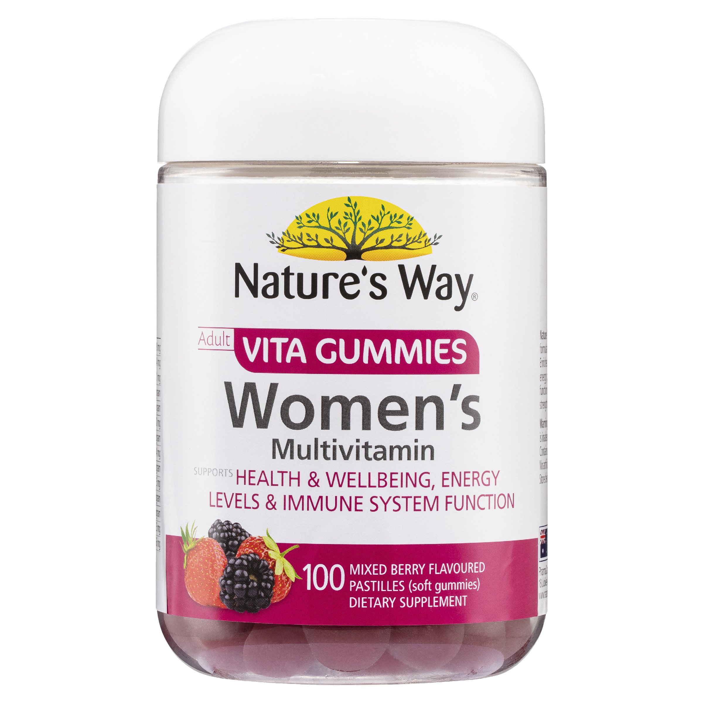NATURES WAY ADULT VITA GUMMIES WOMENS MULTIVITAMIN 100
