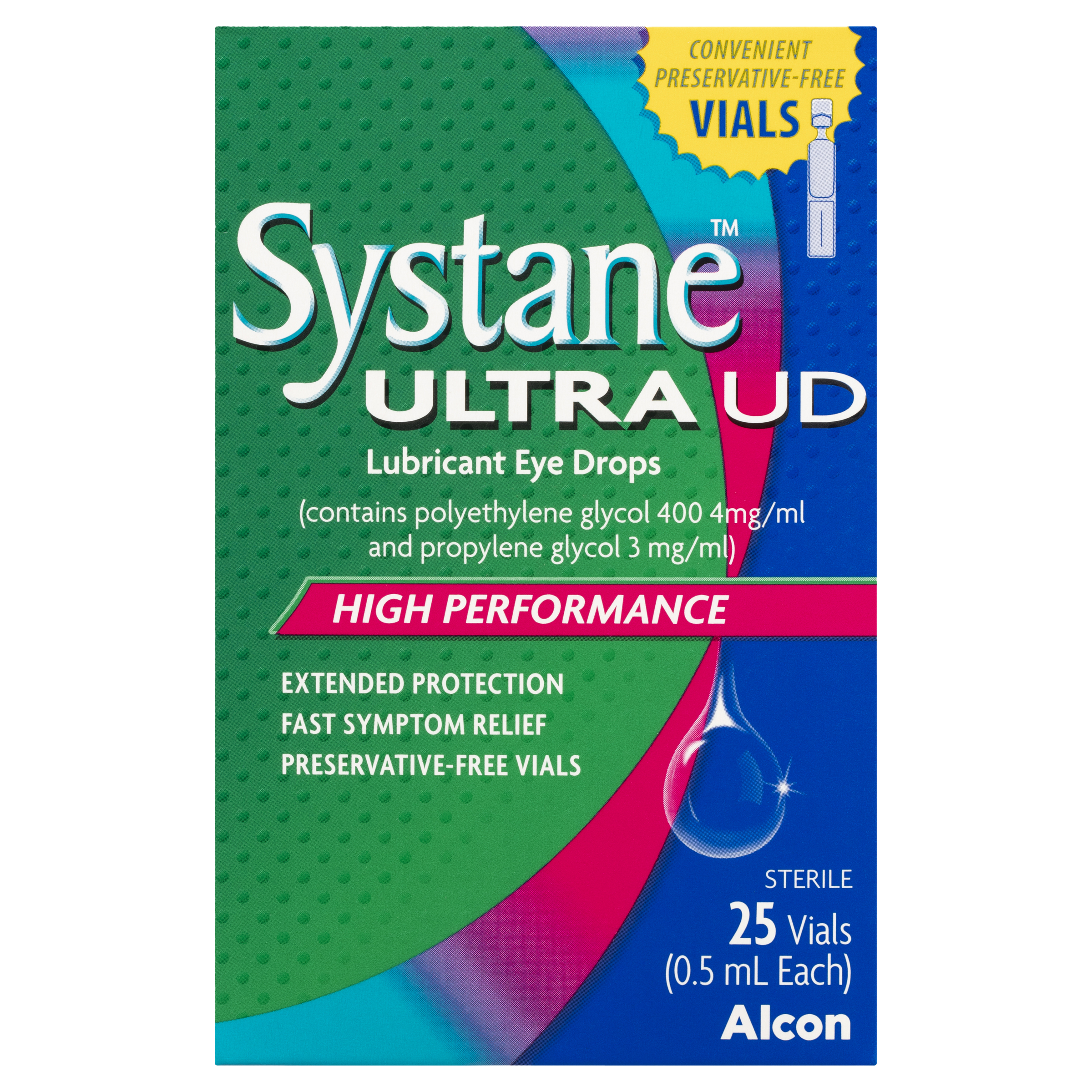 SYSTANE ULTRA UD LUBRICANT EYE DROPS 0.5ML 25 PACK - Image 2