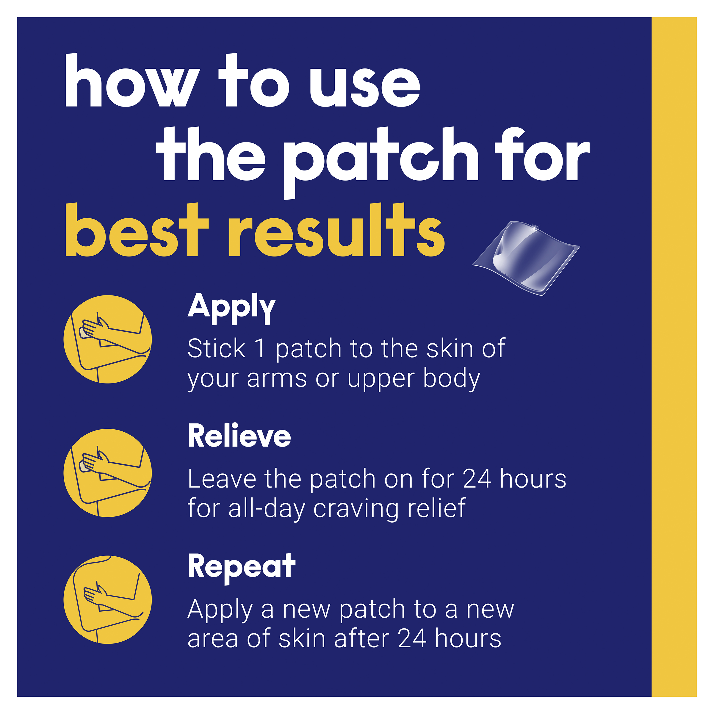 NICABATE STEP 1 21MG CLEAR PATCH 7 PACK - Image 11