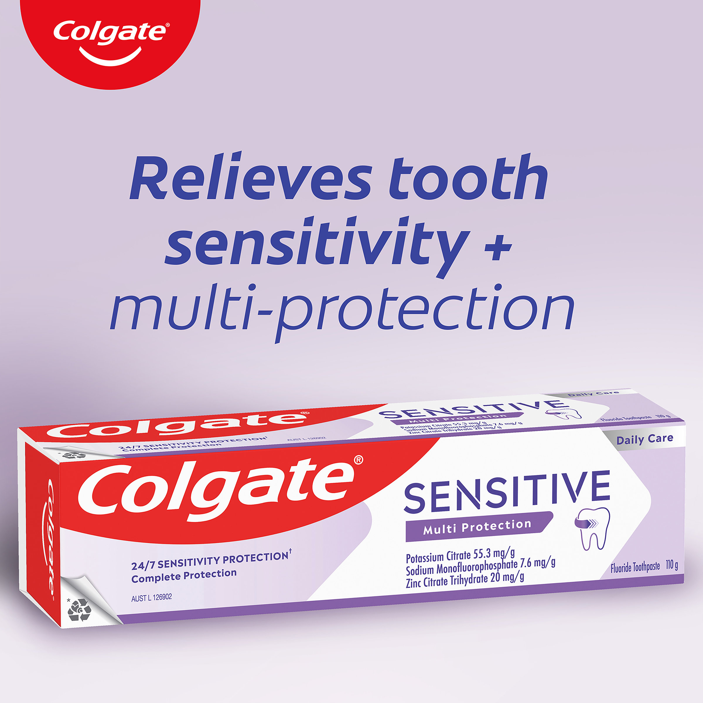 COLGATE TOOTHPASTE SENSITIVE MULTI PROTECTION 110G - Image 5