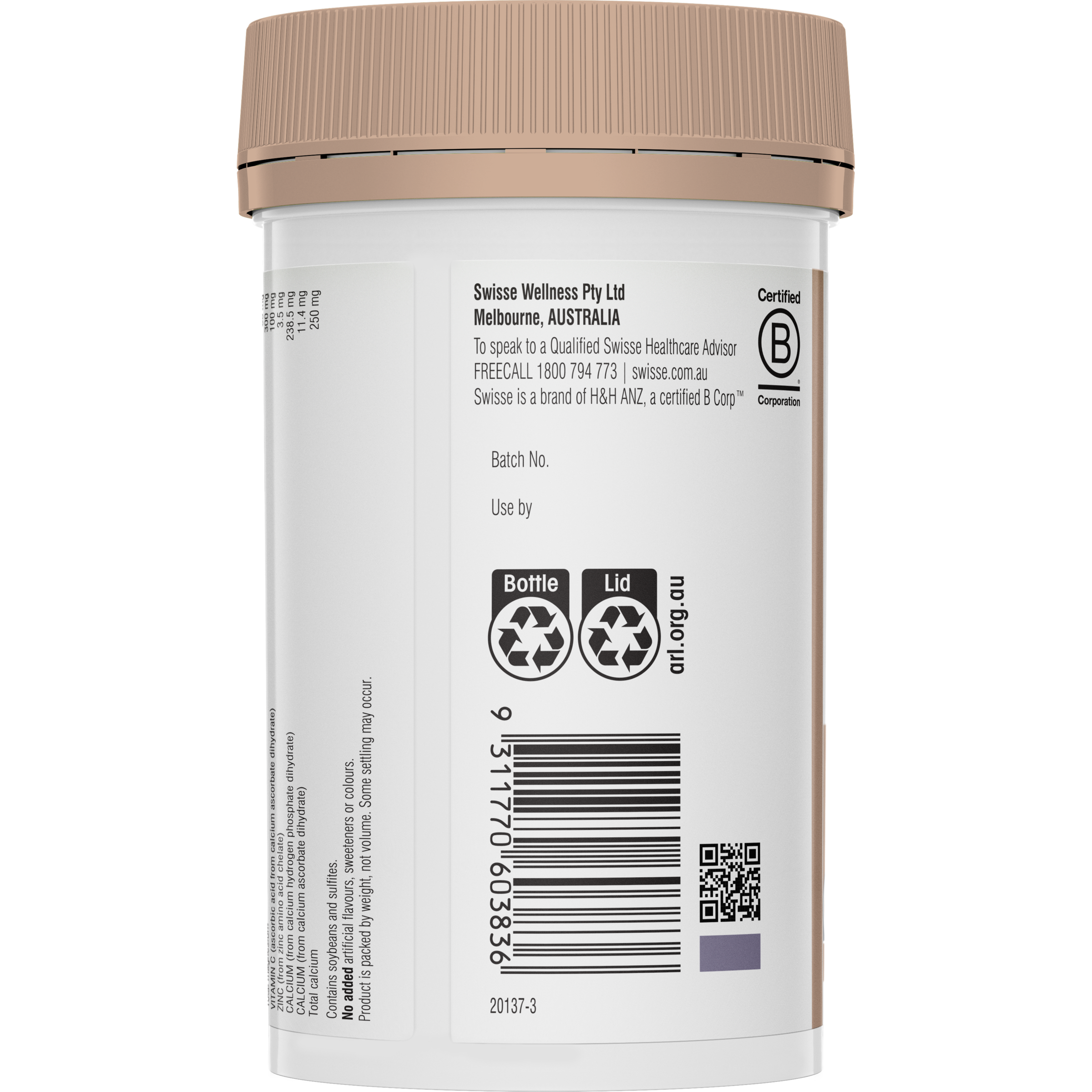SWISSE ULTIBOOST MAGNESIUM HIGH STRENGTH POWDER BERRY 180G - Image 4