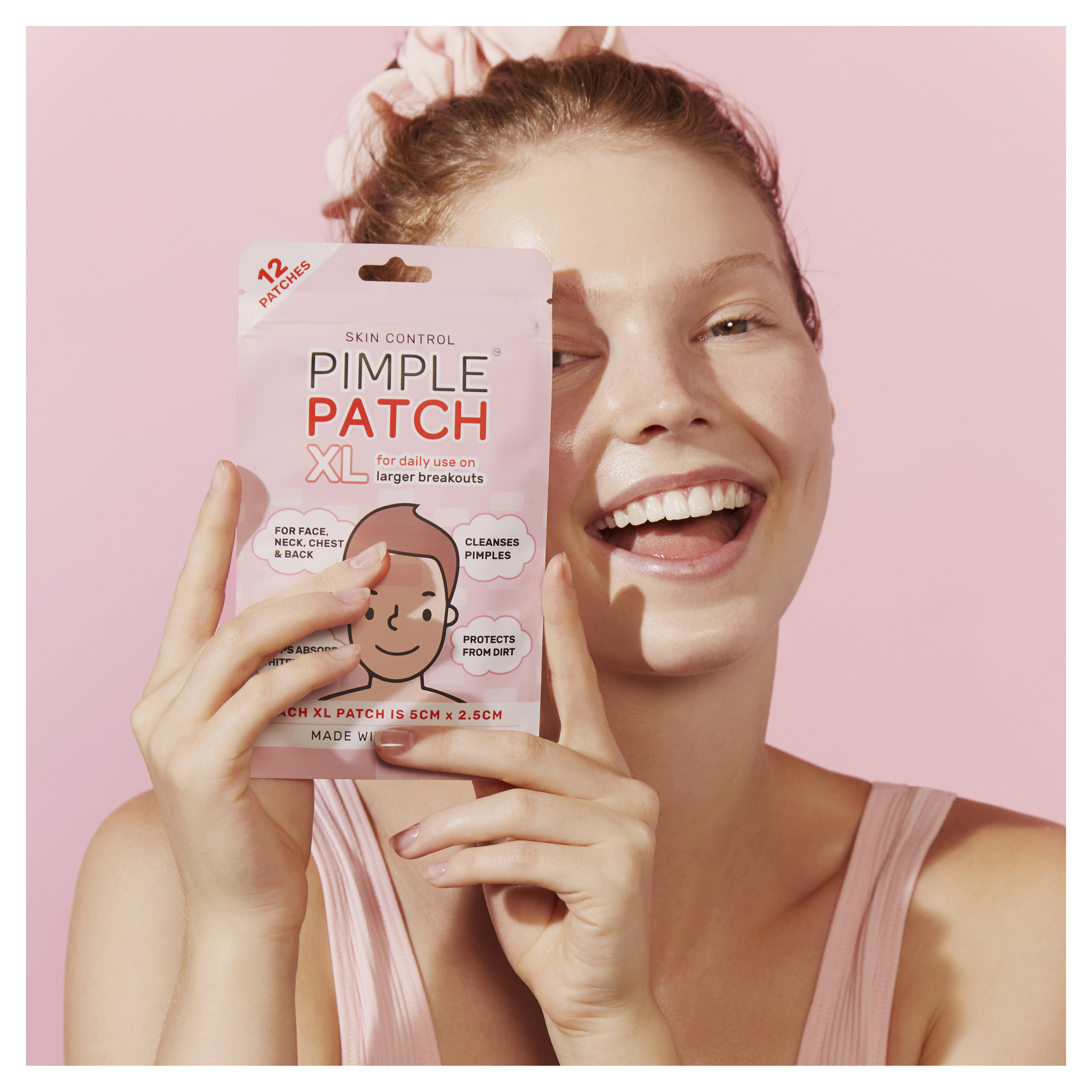 SKIN CONTROL PIMPLE PATCH EXTRA LARGE 12 PACK - Image 4