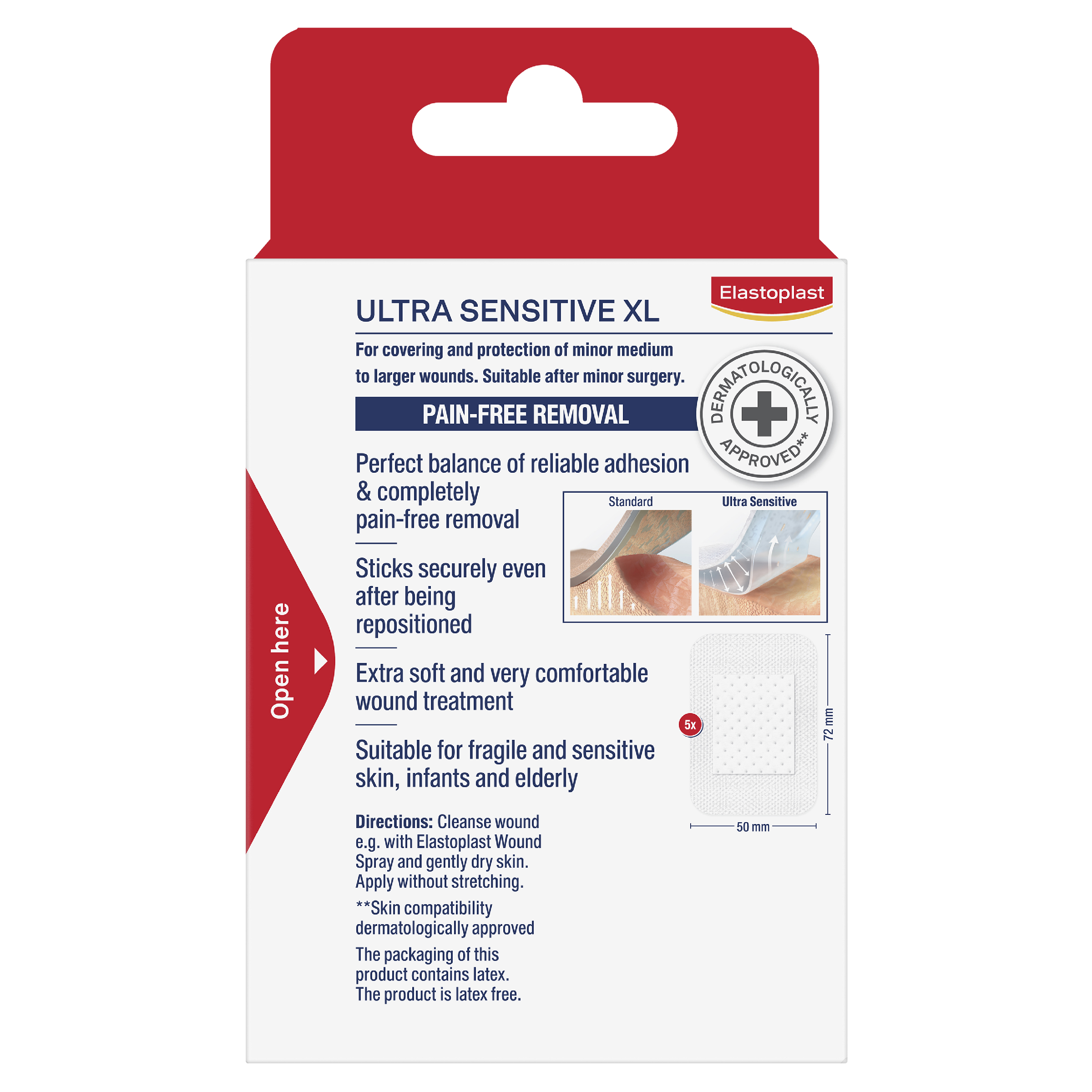 ELASTOPLAST SILICONE SOFT XL 5 PACK - Image 2