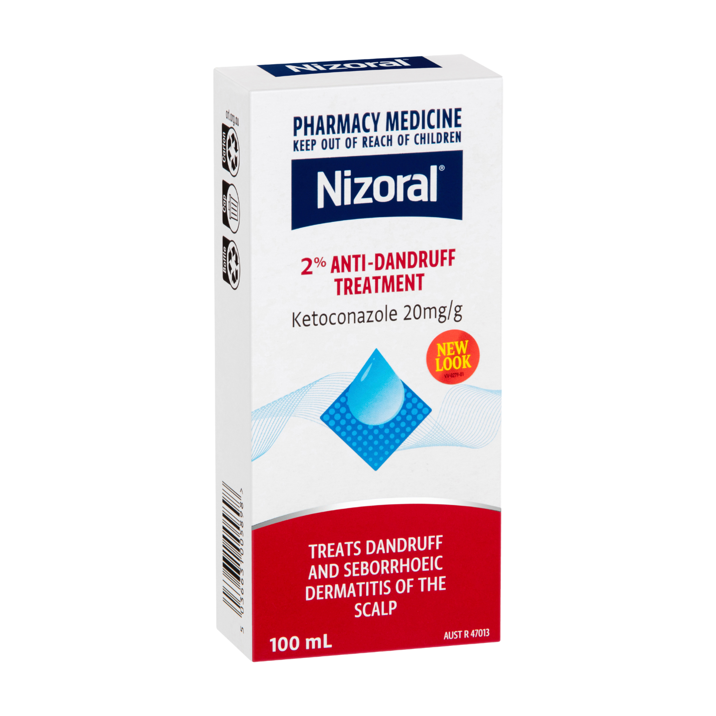 NIZORAL ANTI-DANDRUFF TREATMENT 2% 100ML