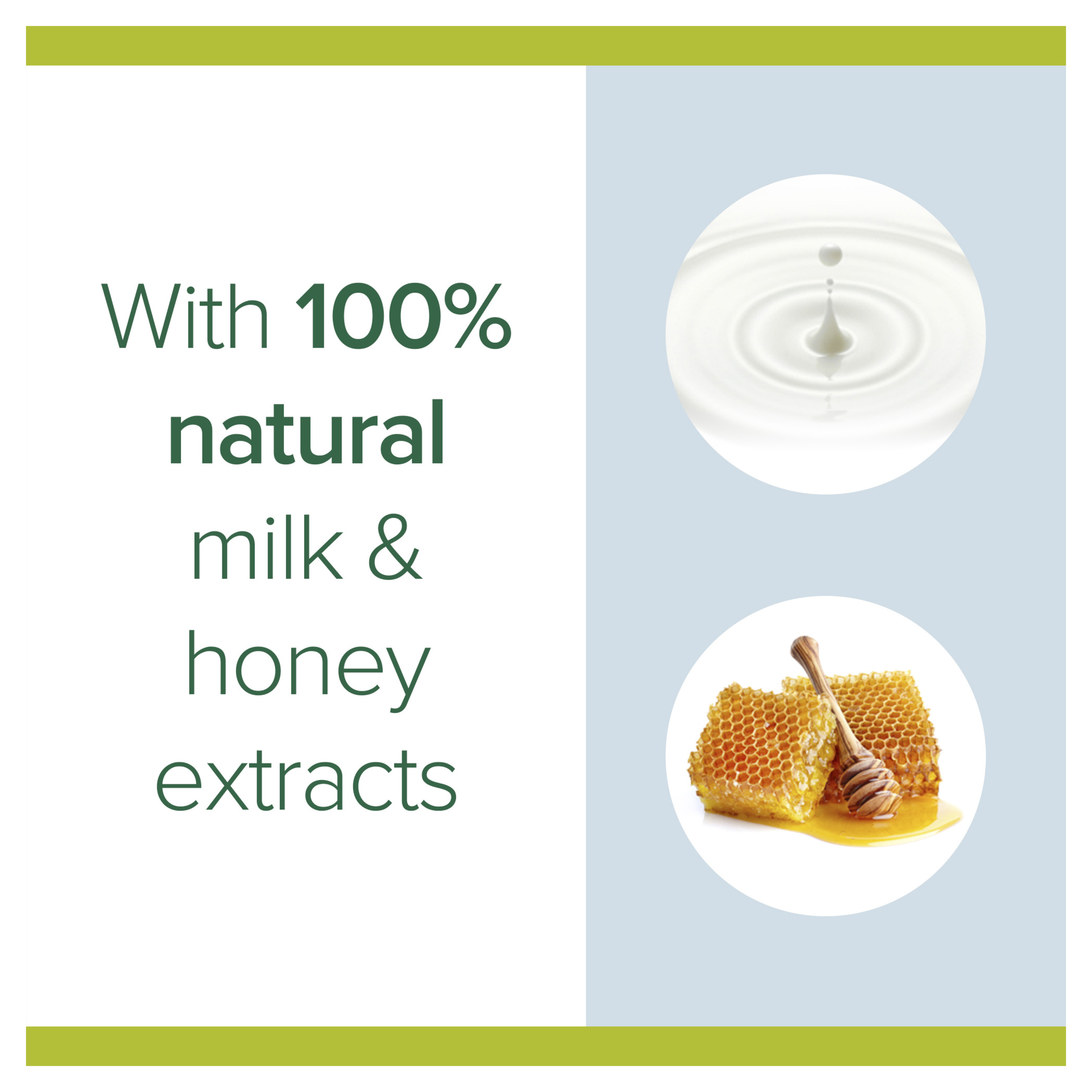 PALMOLIVE BODY WASH NATURALS MILK & HONEY 1 LITRE - Image 4