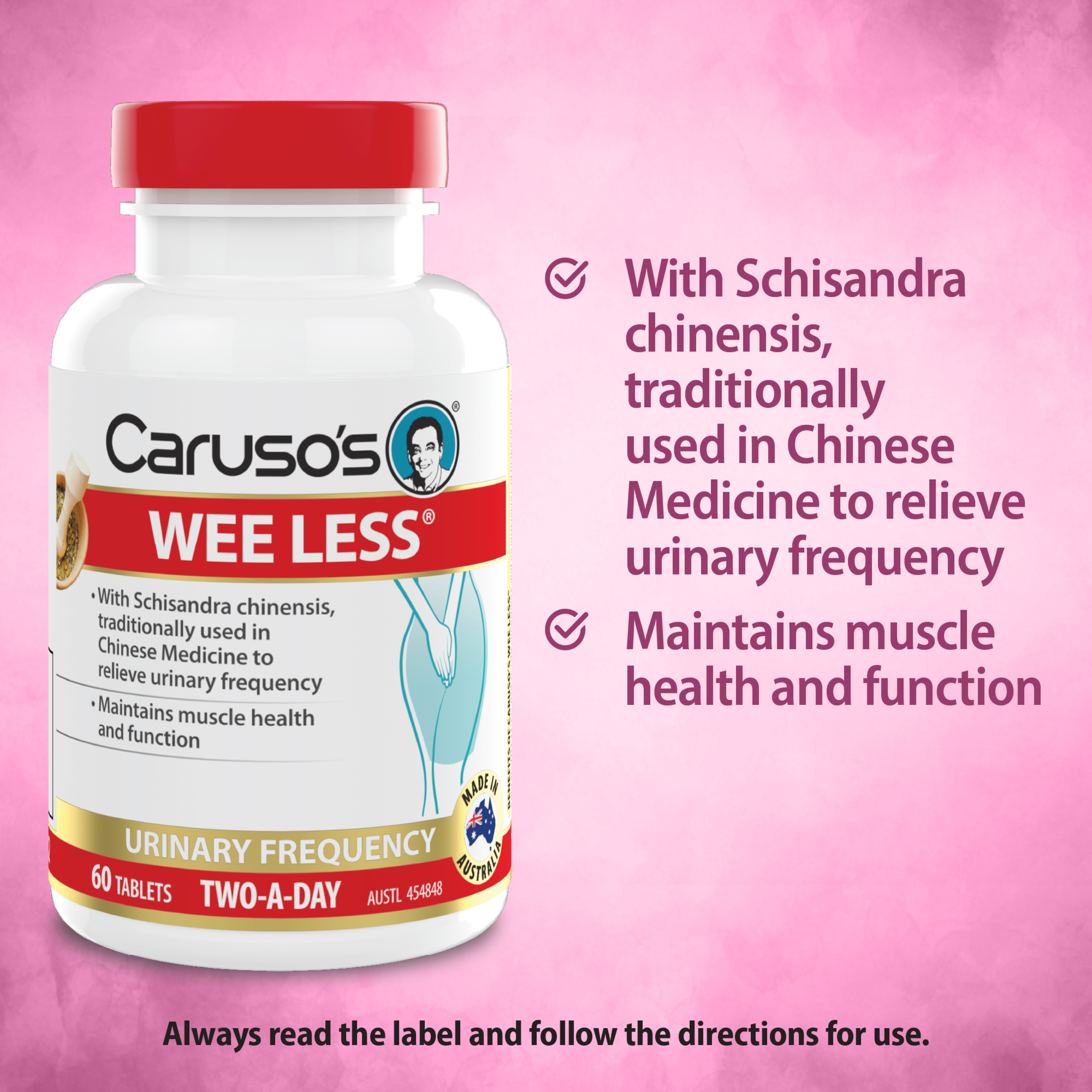 CARUSOS WEE LESS 60 TABLETS - Image 4