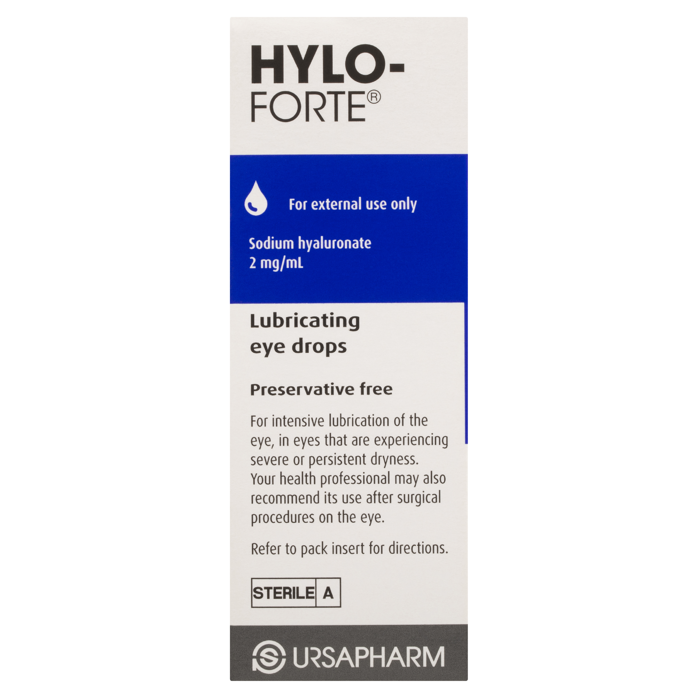 HYLO FORTE LUBRICANT EYE DROPS 10ML - Image 6