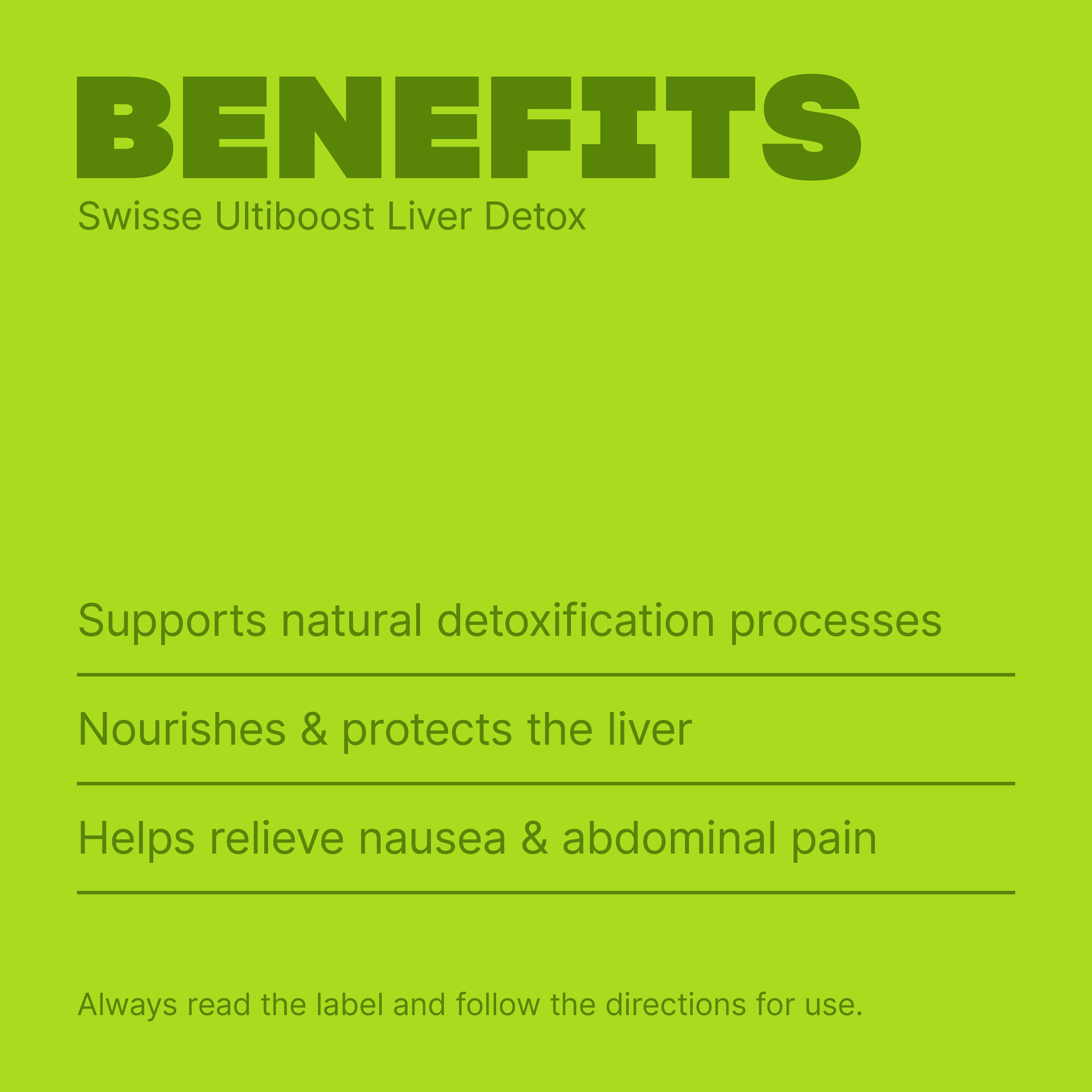 SWISSE ULITBOOST LIVER DETOX 60 TABLETS - Image 3